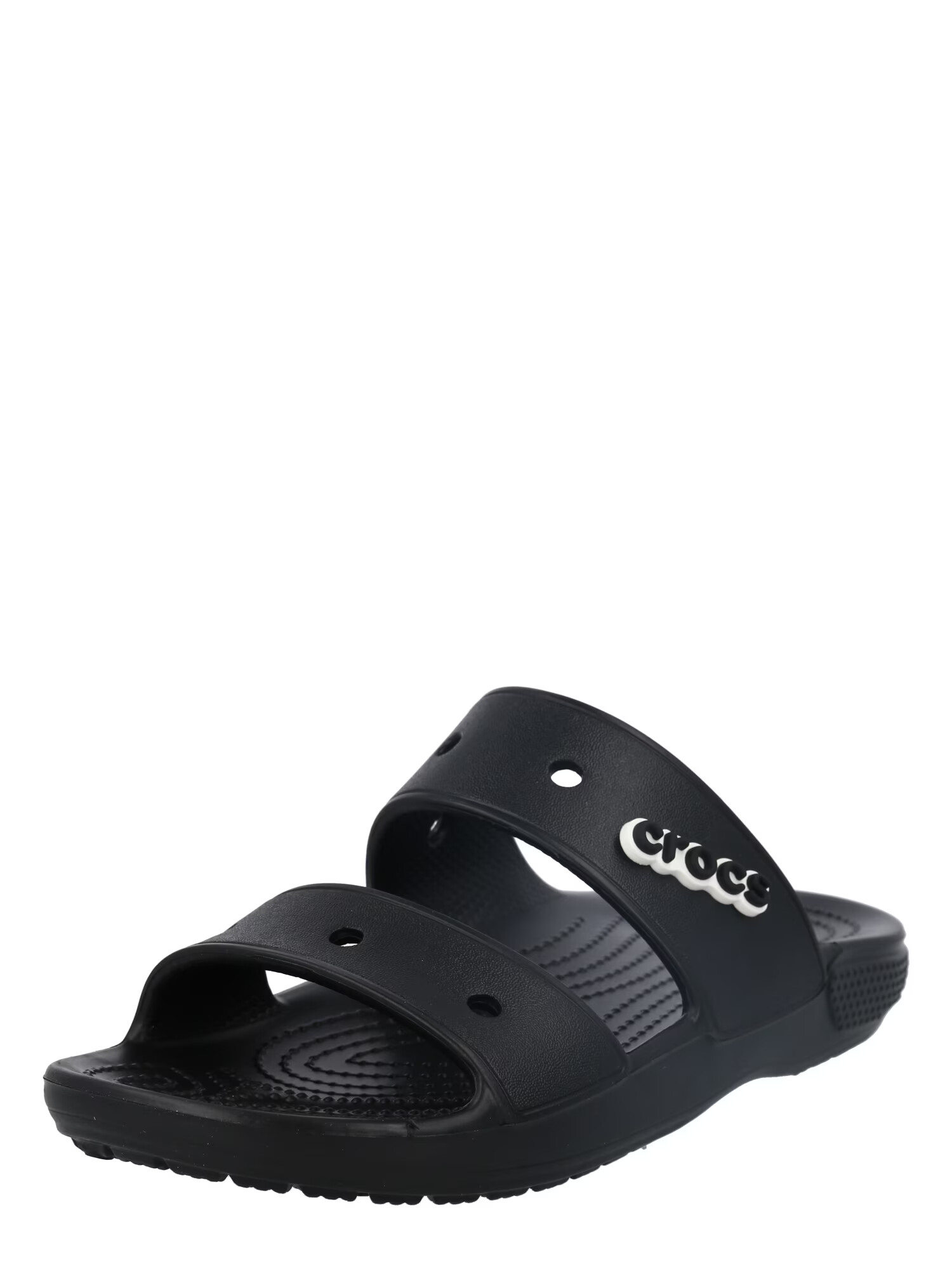 Crocs Saboți 'Classic' negru / alb - Pled.ro