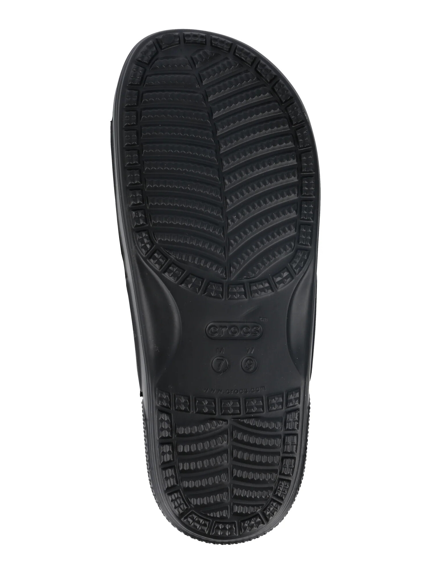 Crocs Saboți 'Classic' negru / alb - Pled.ro