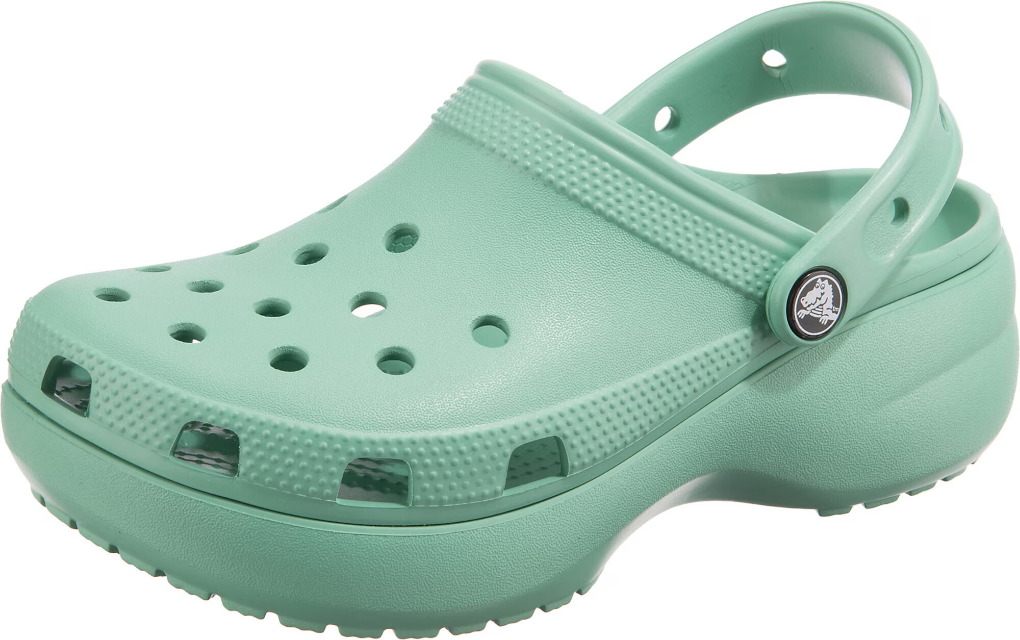 Crocs Saboţi 'Classic' verde deschis - Pled.ro