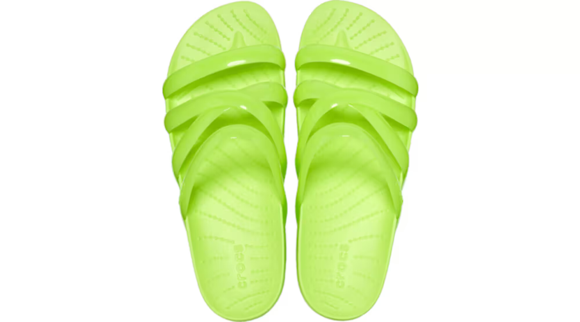 Crocs Saboți verde limetă - Pled.ro