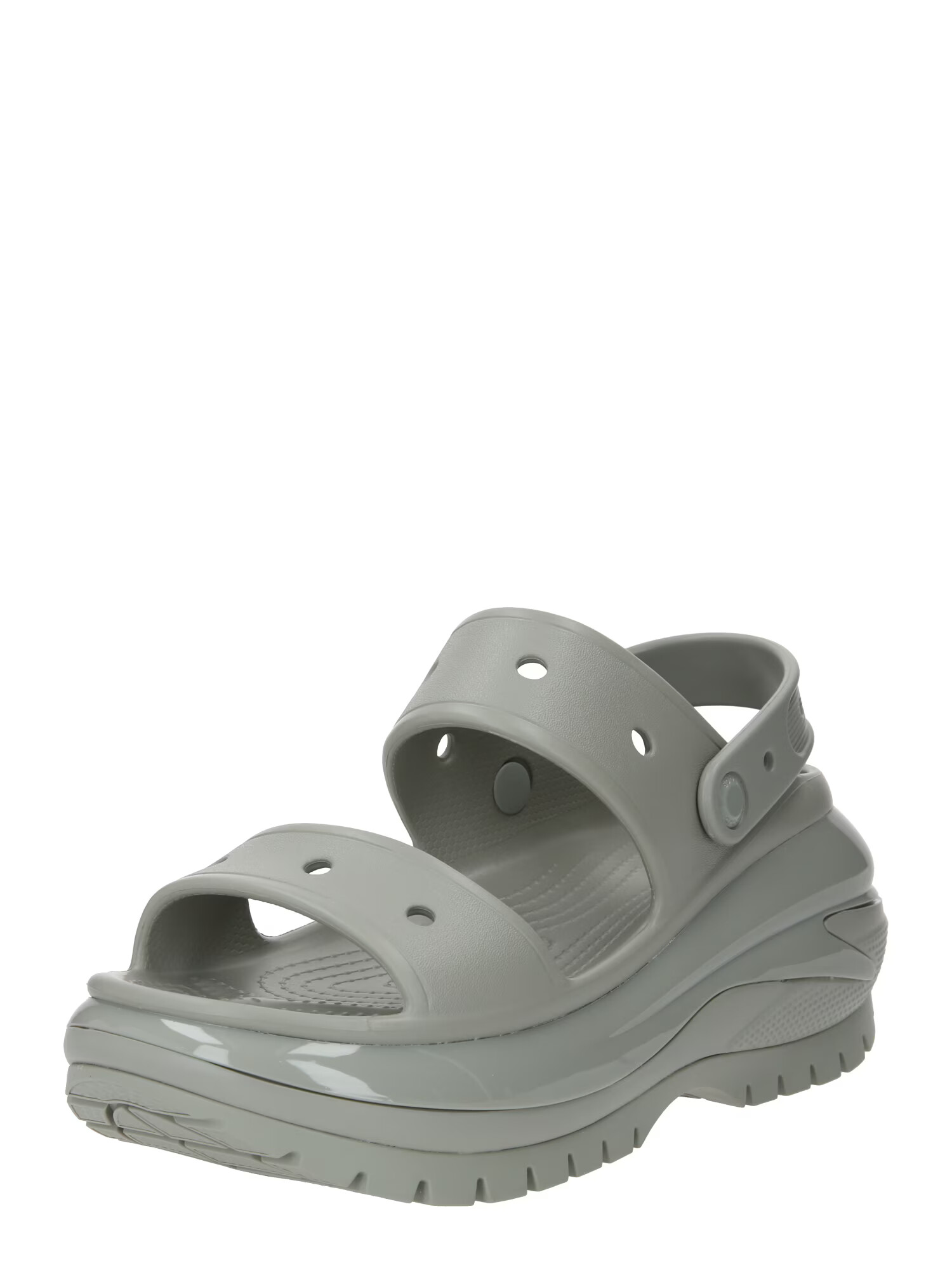 Crocs Sandale 'Classic Mega Crush' gri - Pled.ro