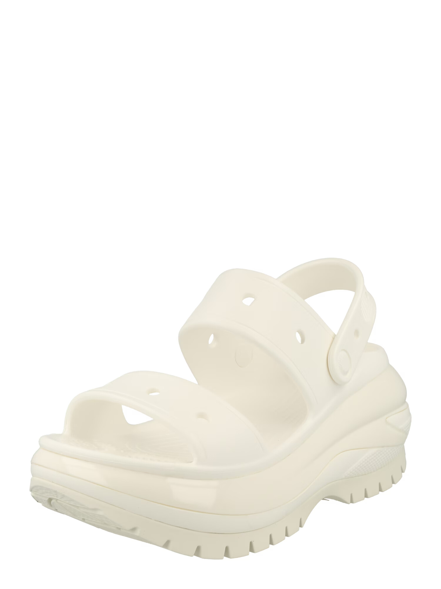 Crocs Sandale 'Mega Crush' alb - Pled.ro