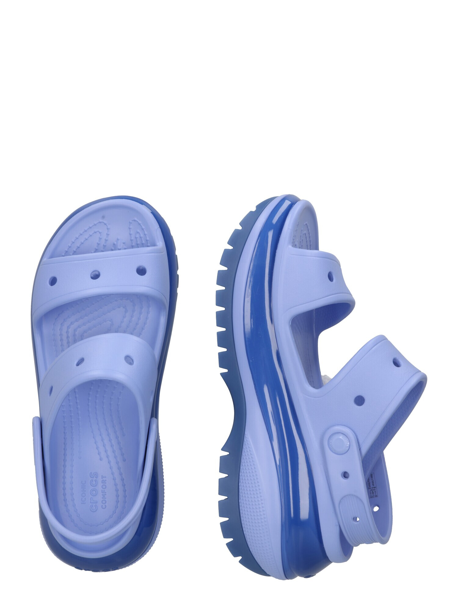 Crocs Sandale 'Classic Mega Crush' albastru deschis - Pled.ro