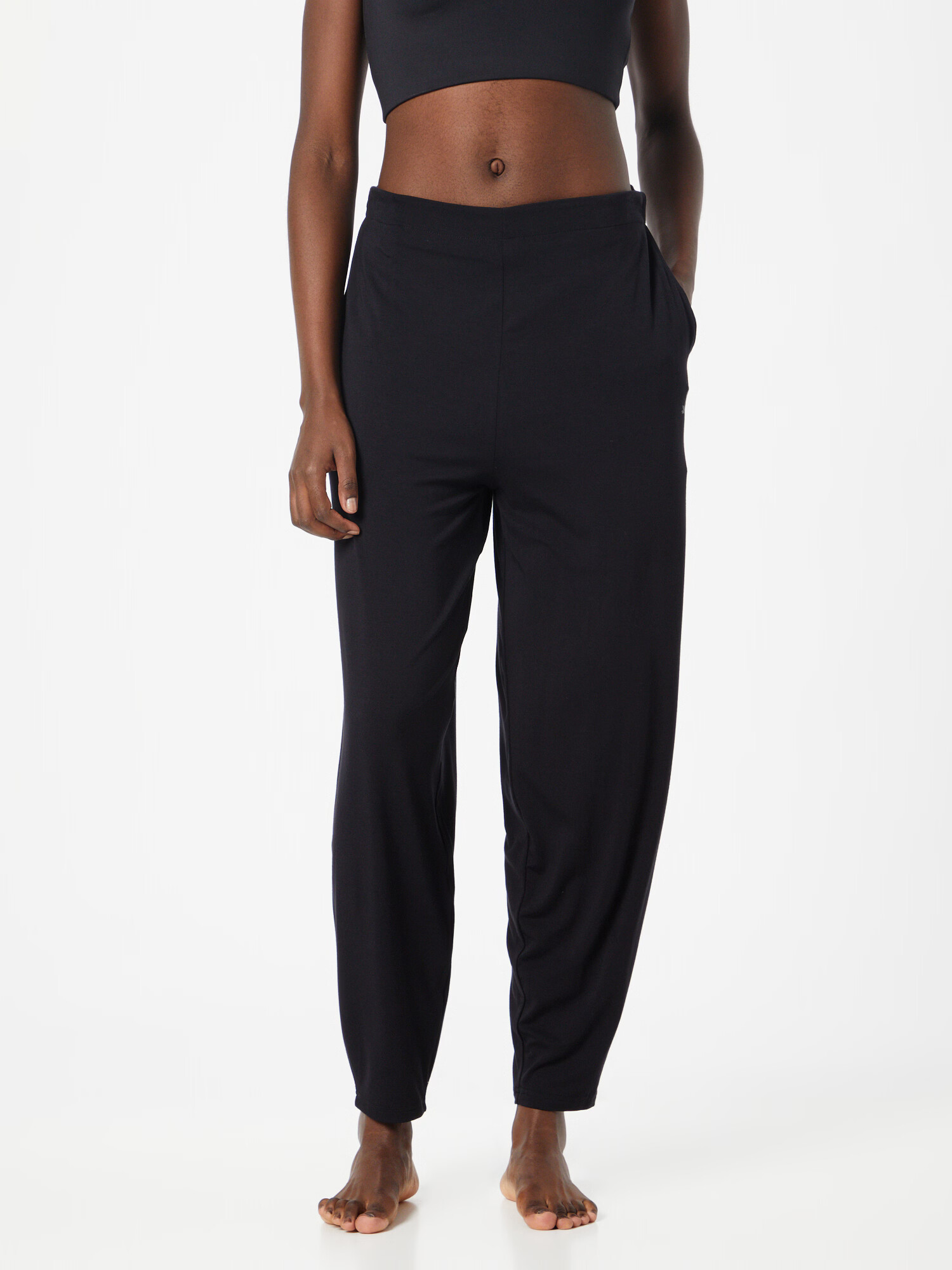 CURARE Yogawear Pantaloni sport gri închis / negru - Pled.ro