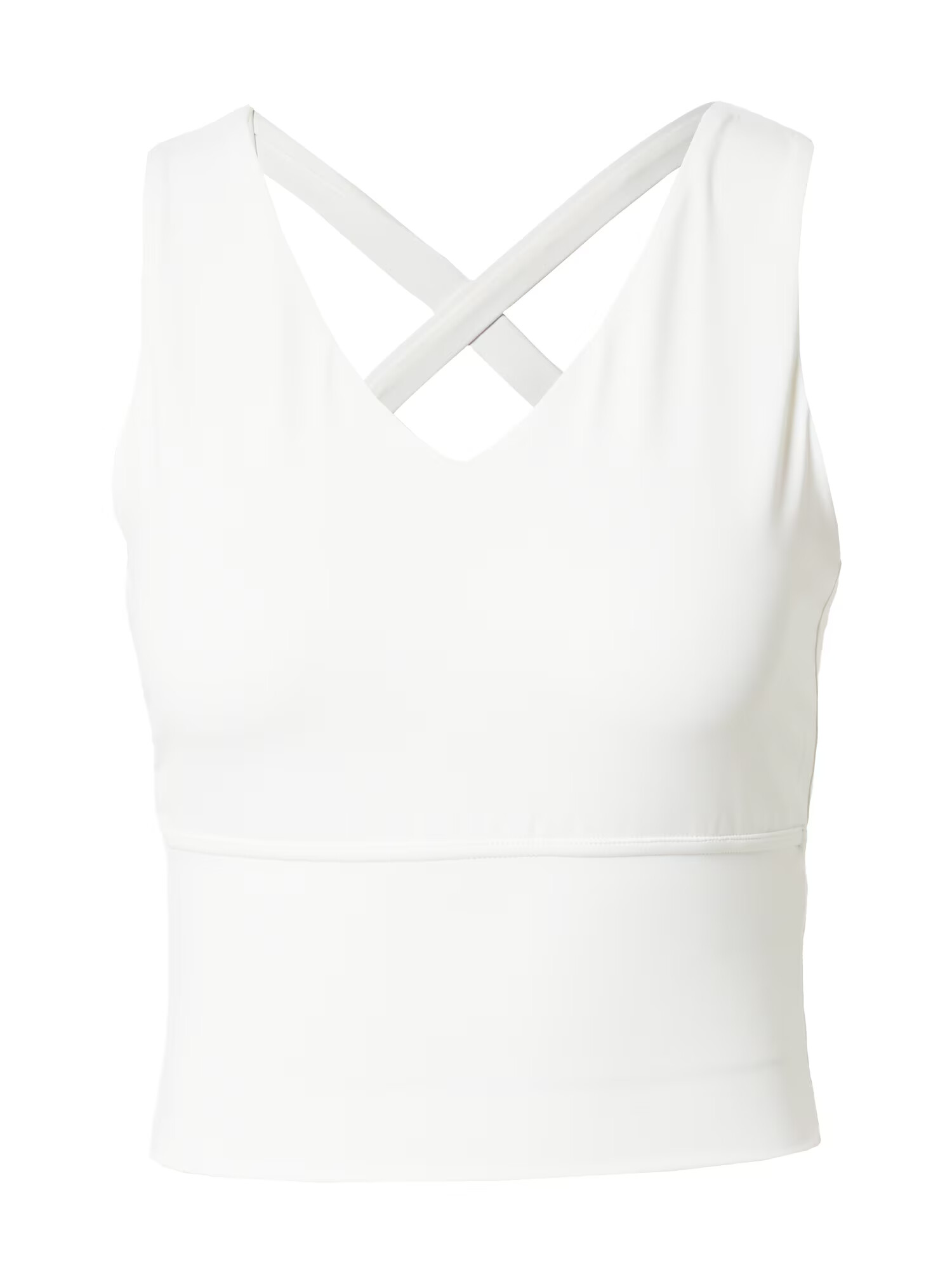 CURARE Yogawear Sport top alb - Pled.ro