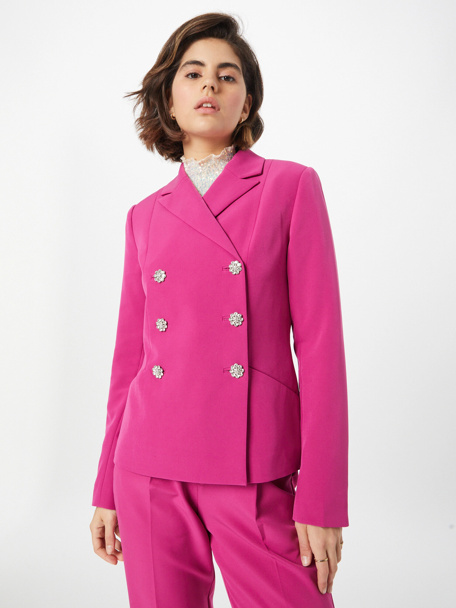 Custommade Sacou 'Finja' fucsia - Pled.ro