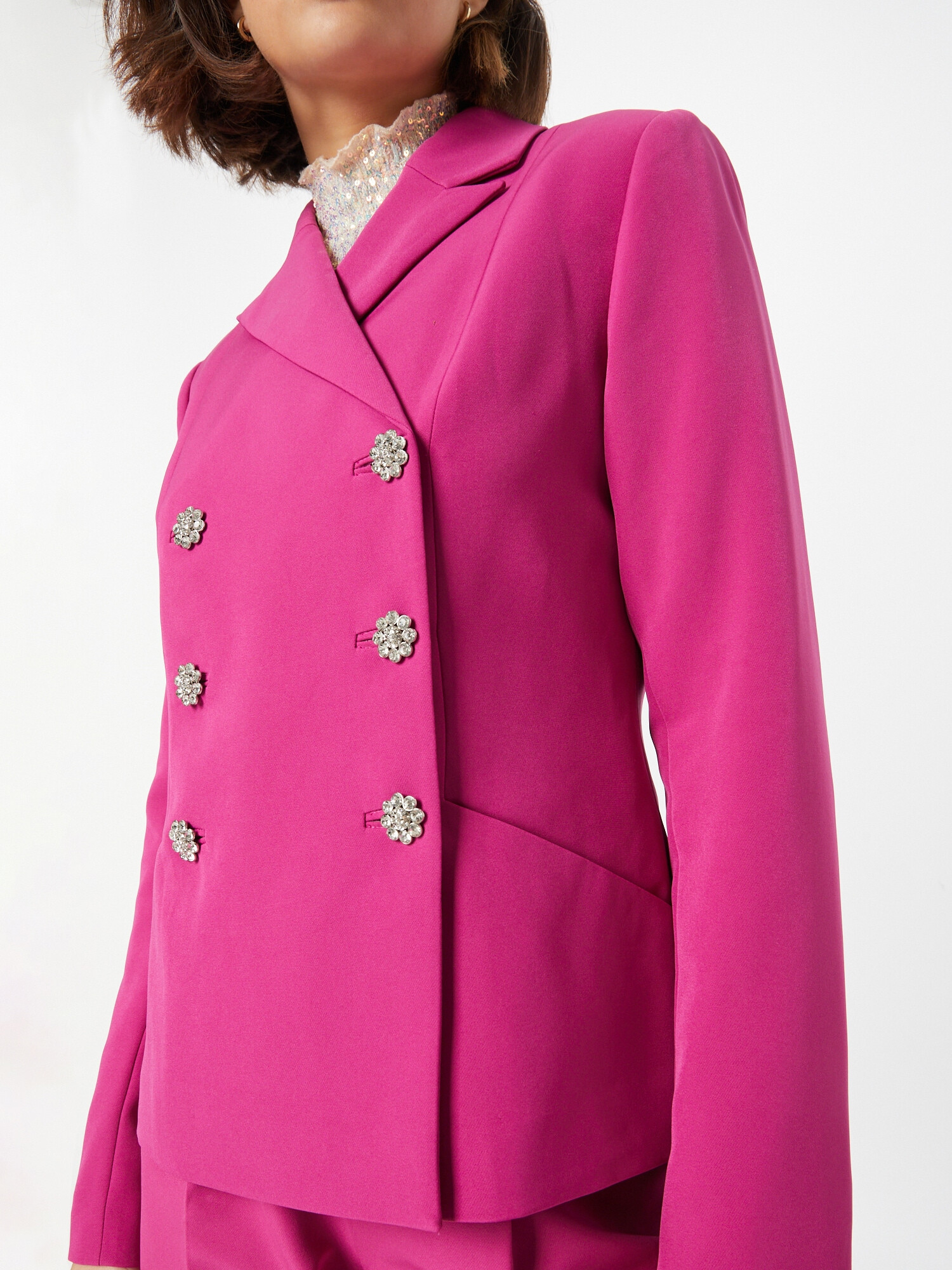 Custommade Sacou 'Finja' fucsia - Pled.ro