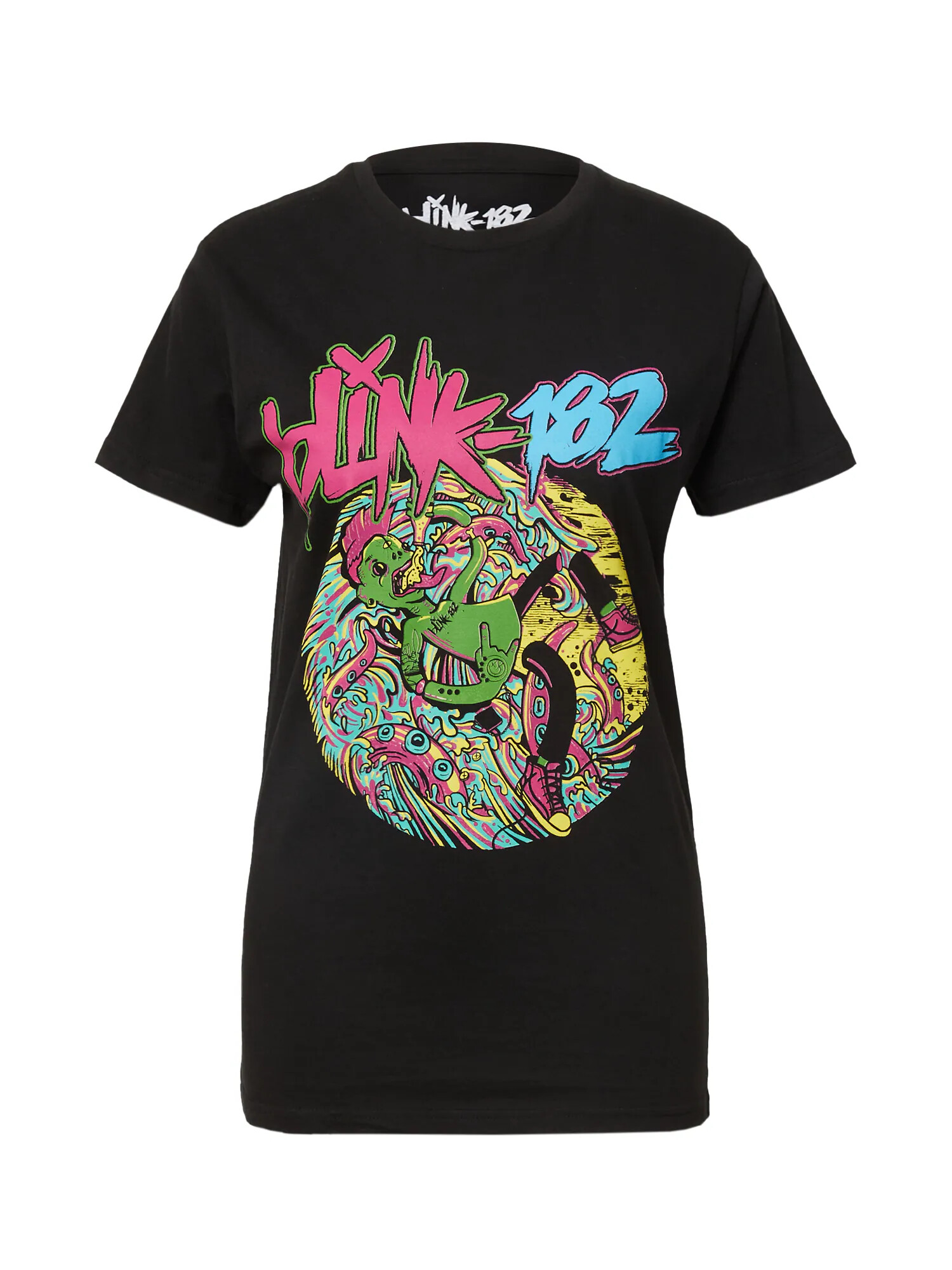 Daisy Street Tricou 'BLINK182 T SHIRT' negru - Pled.ro