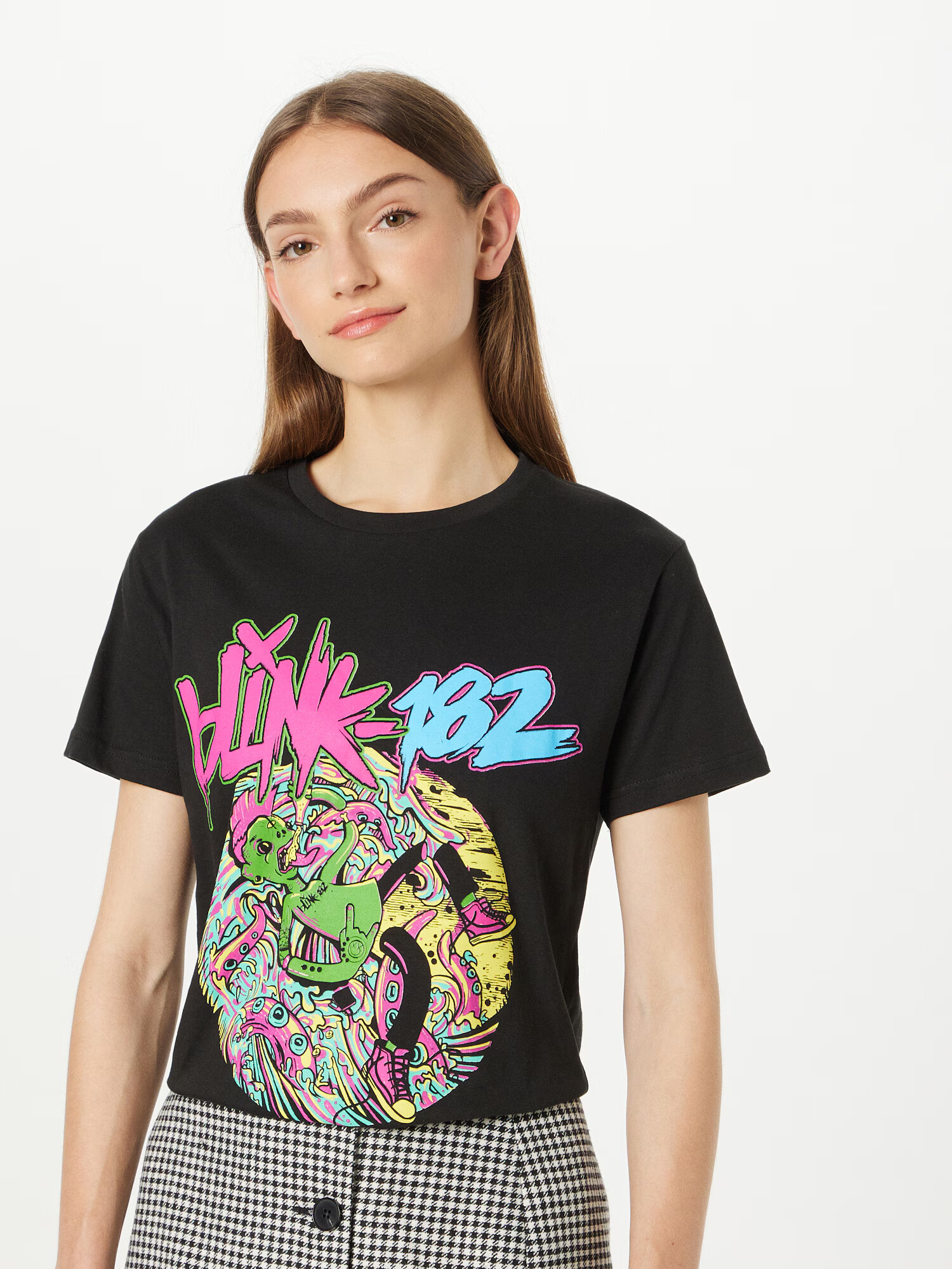 Daisy Street Tricou 'BLINK182 T SHIRT' negru - Pled.ro