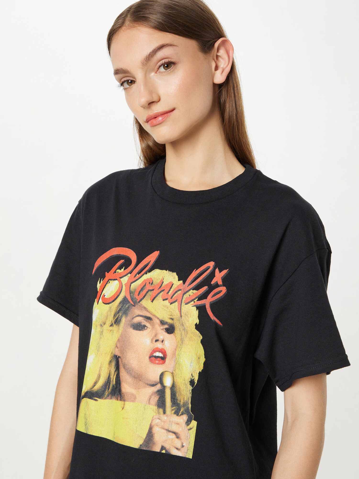 Daisy Street Tricou 'BLONDIE TYLER' bej / galben / roșu / negru - Pled.ro