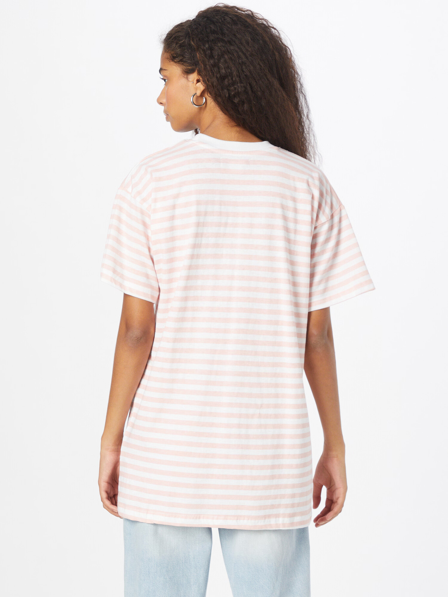 Daisy Street Tricou roz deschis / alb - Pled.ro