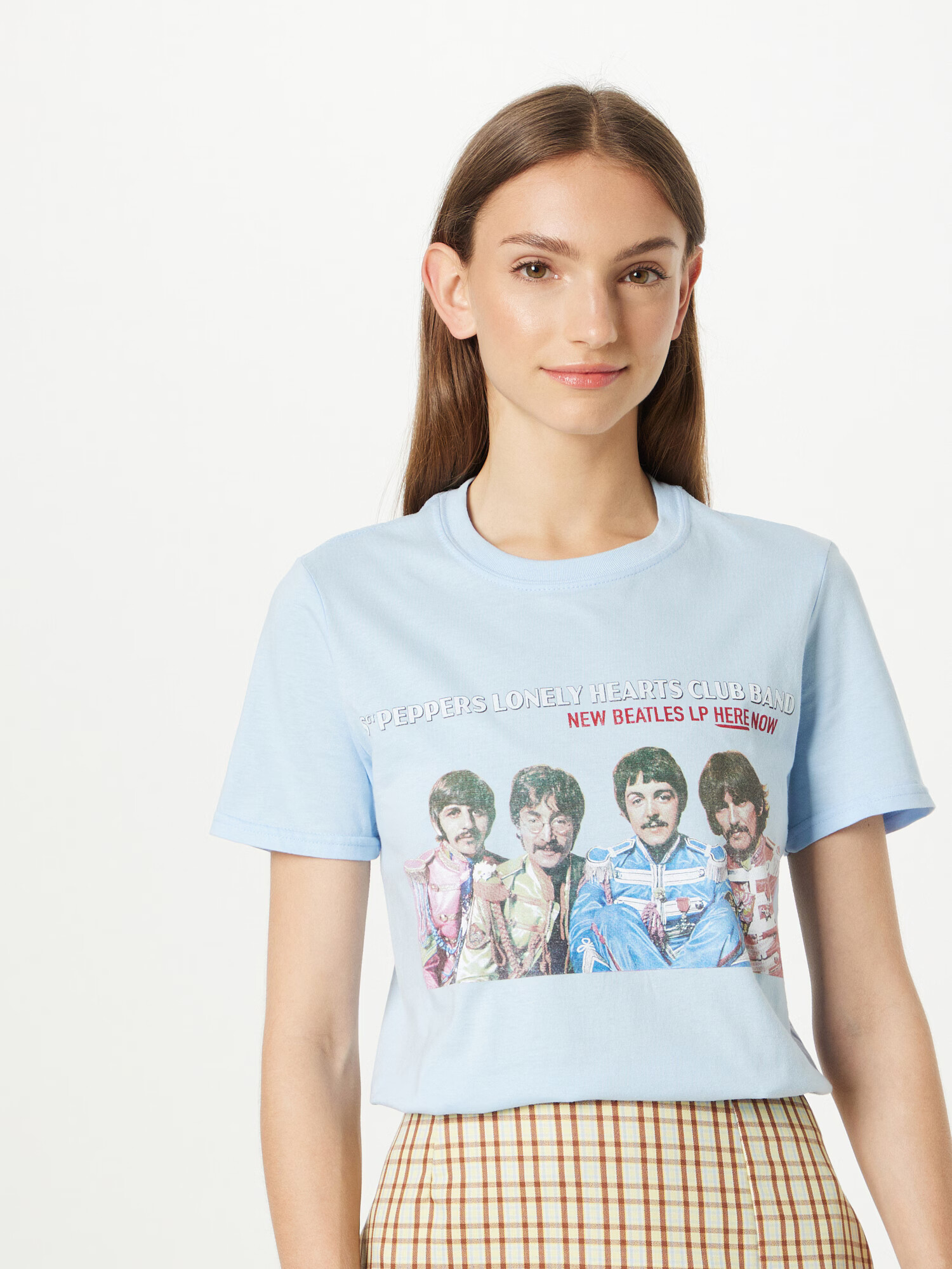 Daisy Street Tricou 'THE BEATLES' albastru pastel / mai multe culori - Pled.ro