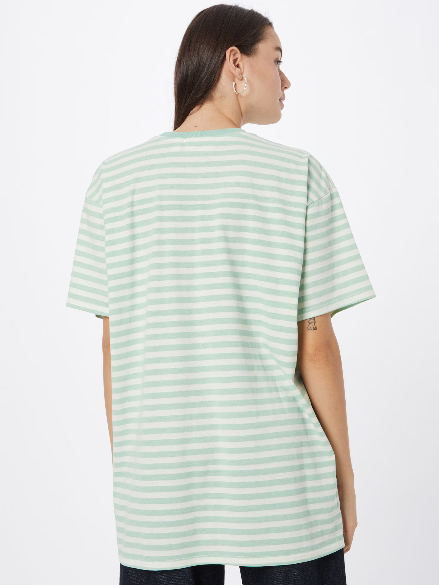 Daisy Street Tricou verde deschis / roșu / alb - Pled.ro