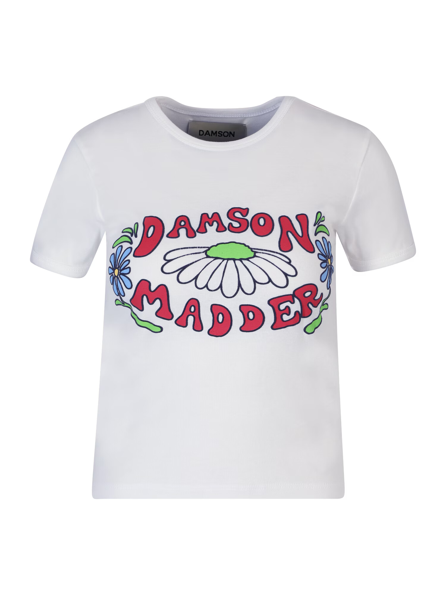 Damson Madder Tricou albastru deschis / verde deschis / roșu / negru / alb - Pled.ro