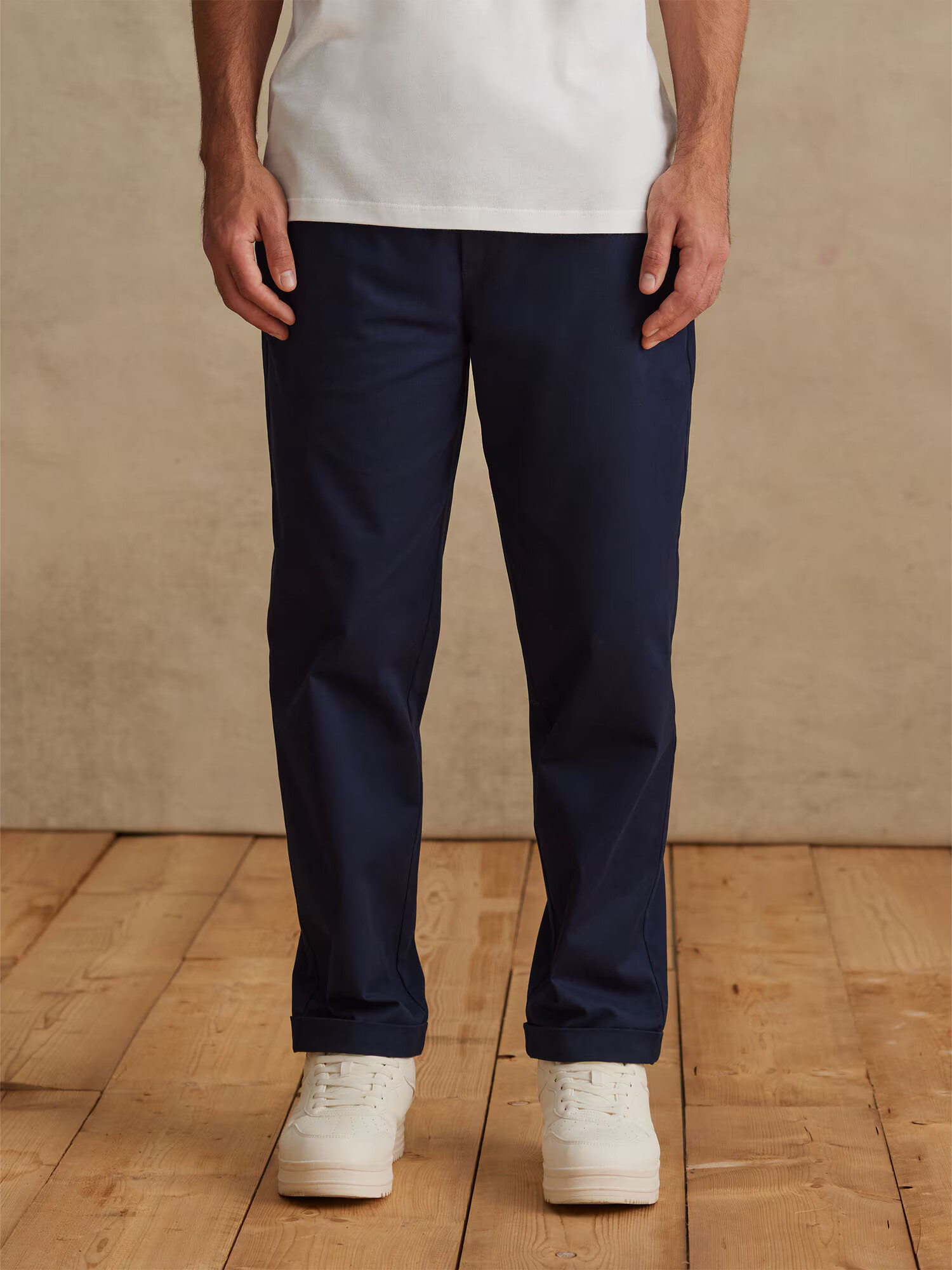 DAN FOX APPAREL Pantaloni 'Nicolas' bleumarin - Pled.ro