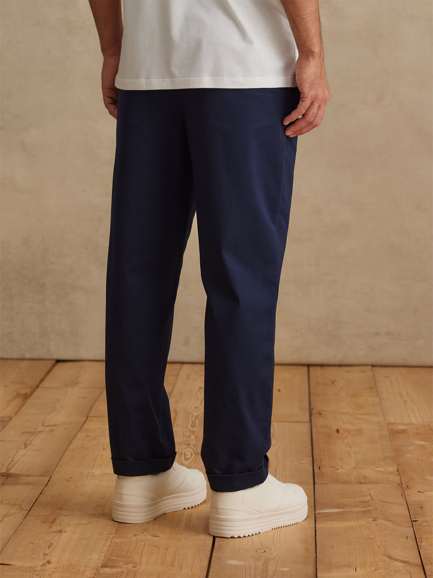 DAN FOX APPAREL Pantaloni 'Nicolas' bleumarin - Pled.ro