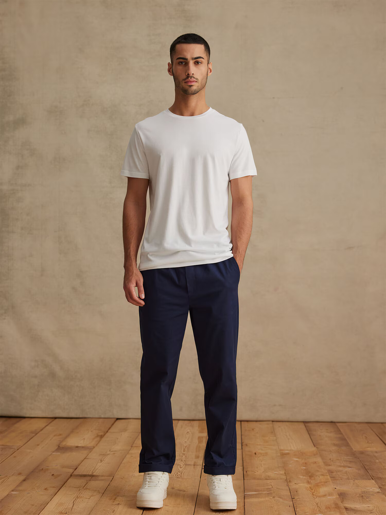 DAN FOX APPAREL Pantaloni 'Nicolas' bleumarin - Pled.ro