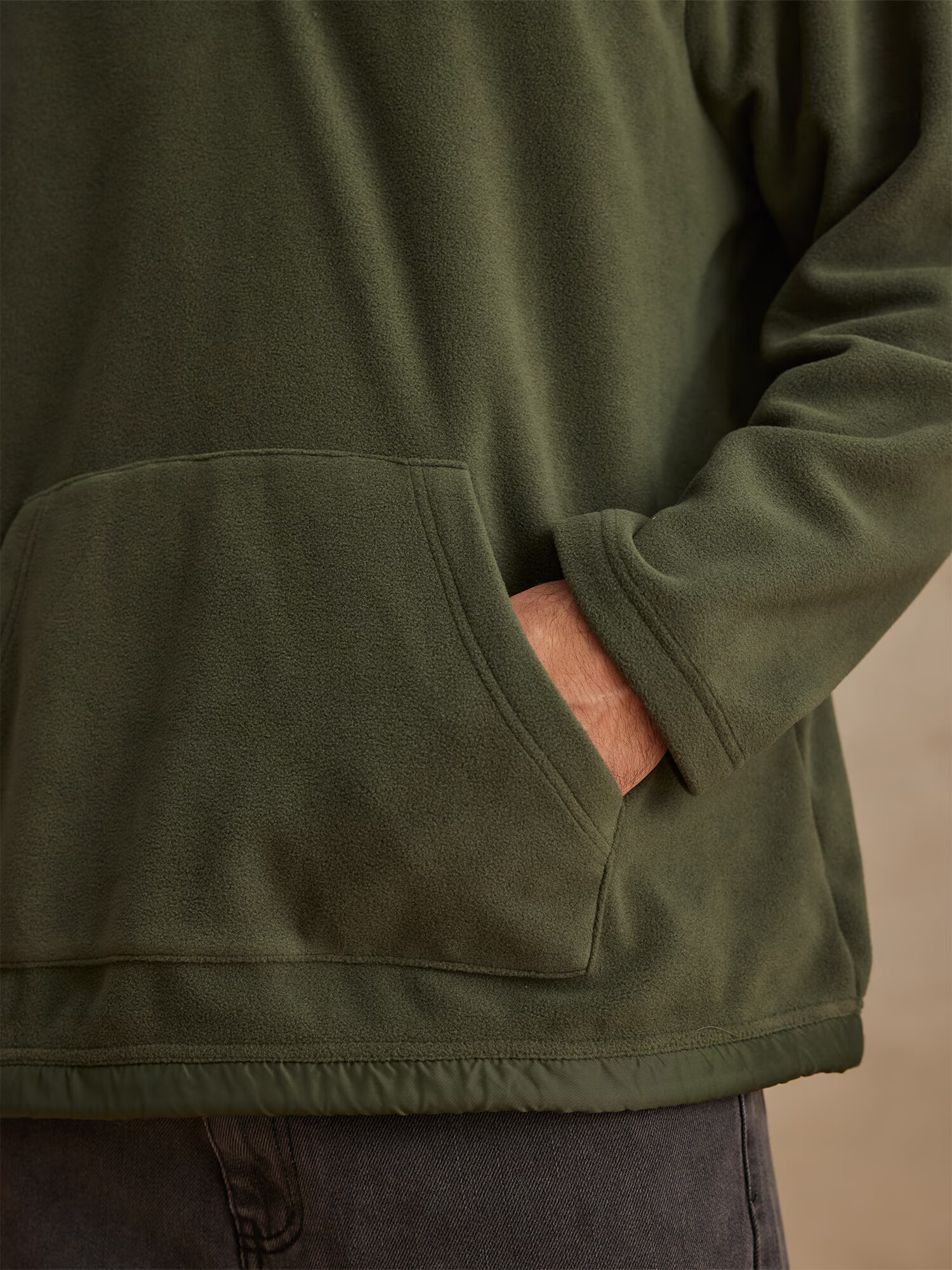 DAN FOX APPAREL Jachetă fleece 'Semih' verde - Pled.ro