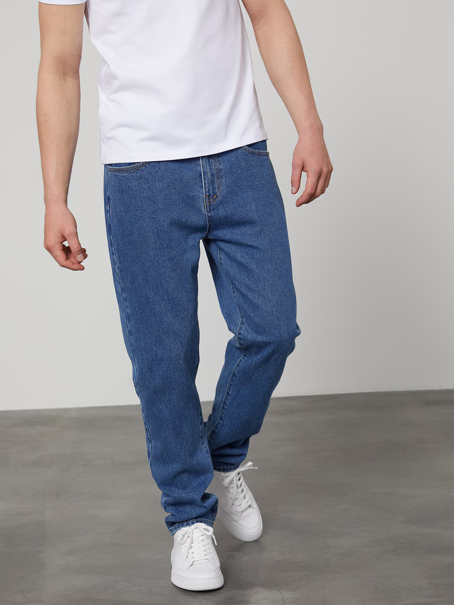 DAN FOX APPAREL Jeans 'Rico' albastru denim - Pled.ro