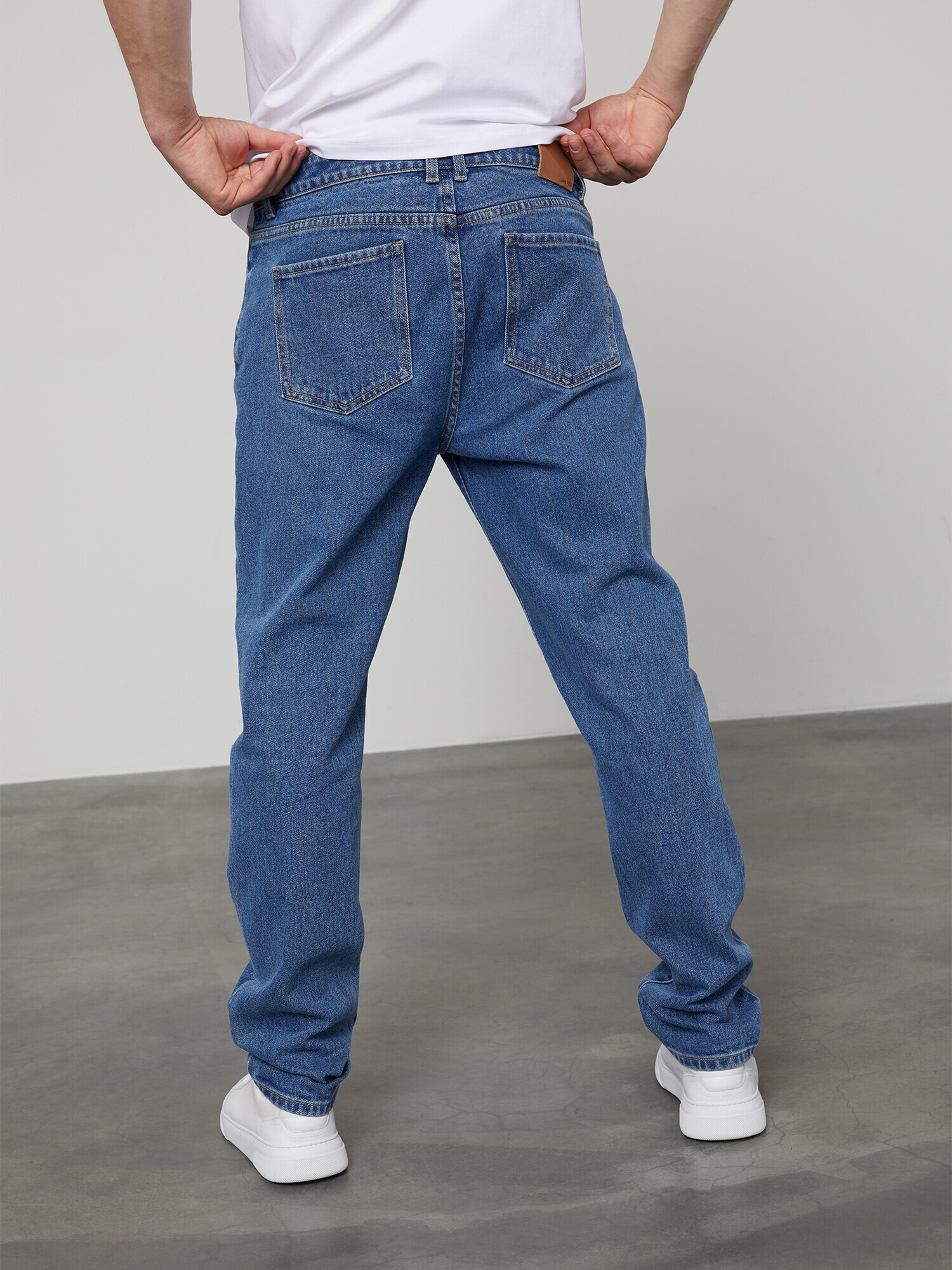 DAN FOX APPAREL Jeans 'Rico' albastru denim - Pled.ro