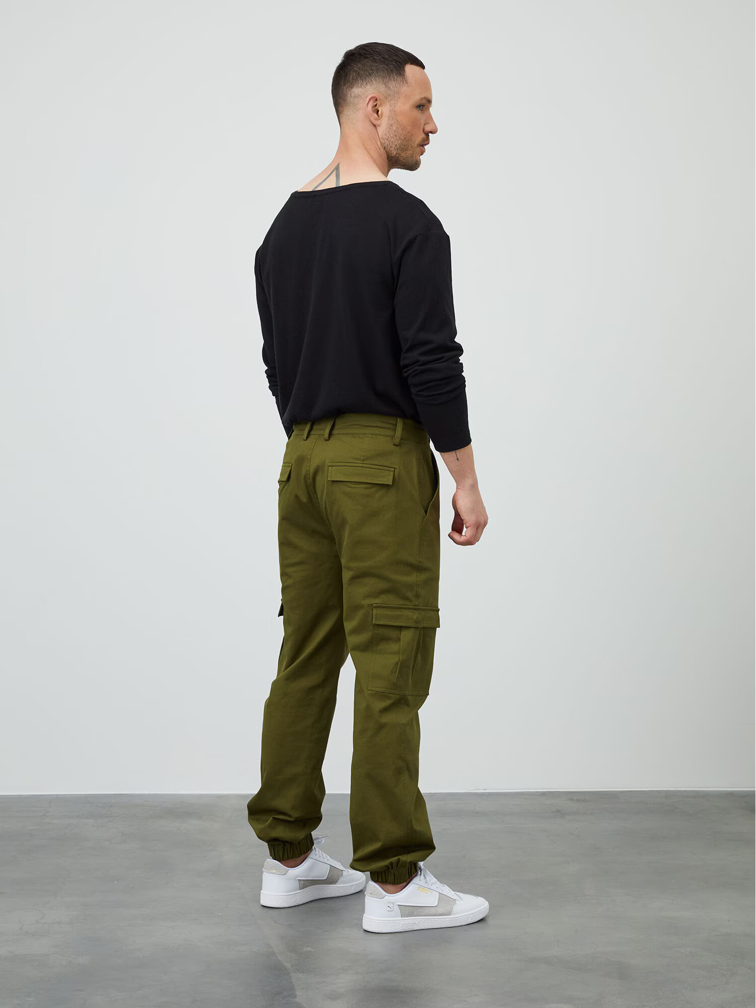 DAN FOX APPAREL Pantaloni cu buzunare 'Damon' kaki - Pled.ro