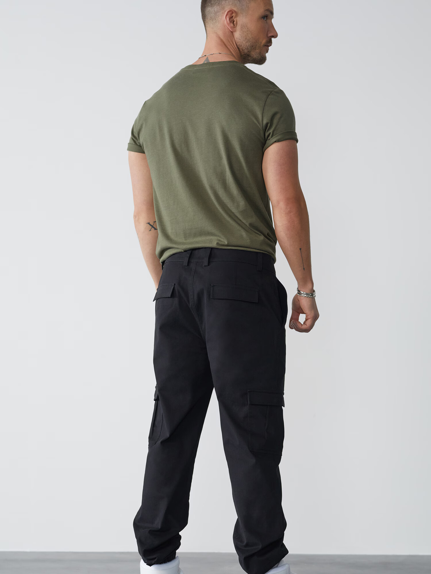 DAN FOX APPAREL Pantaloni cu buzunare 'Damon' negru - Pled.ro