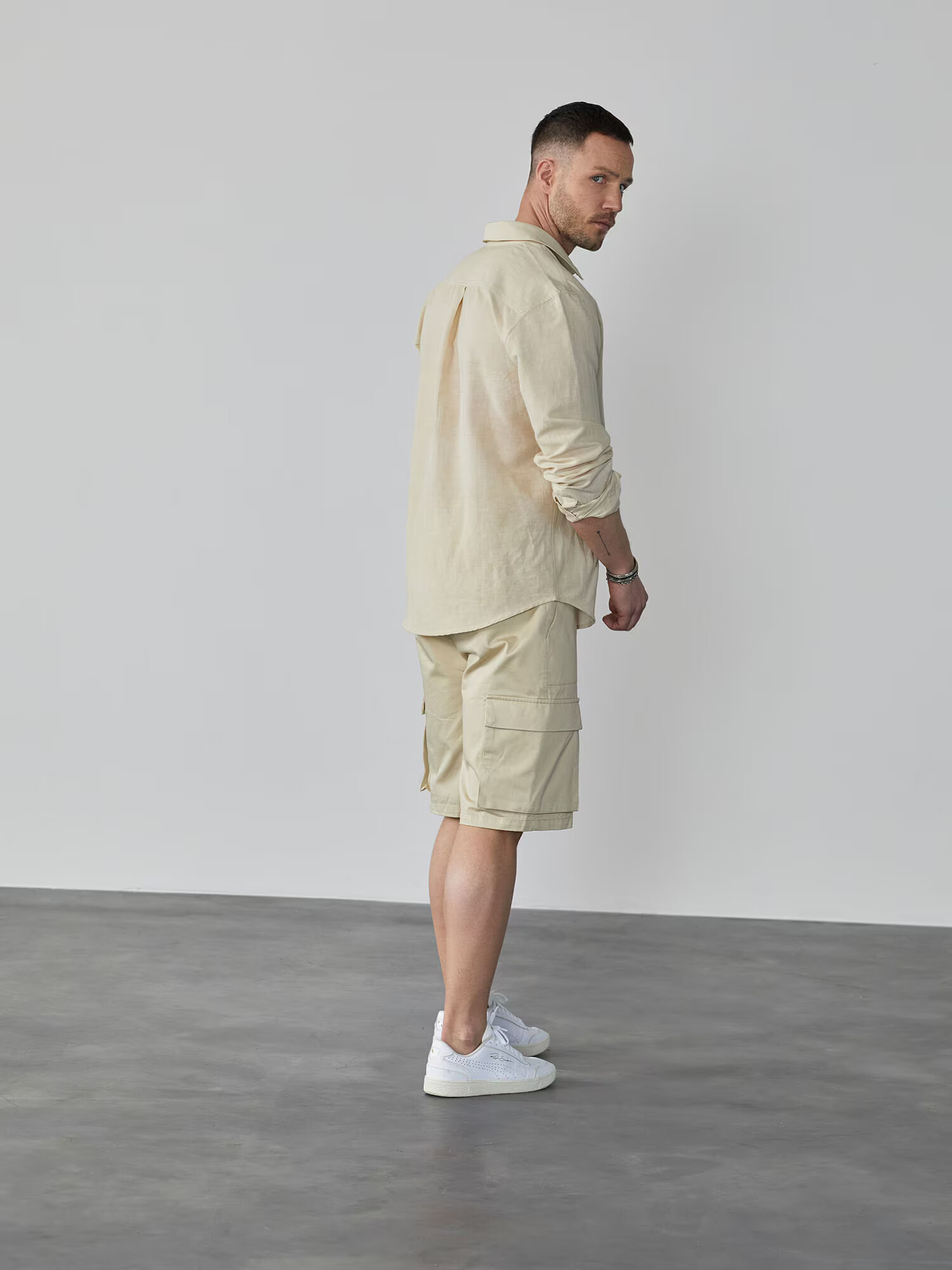 DAN FOX APPAREL Pantaloni 'Hendrik' bej - Pled.ro