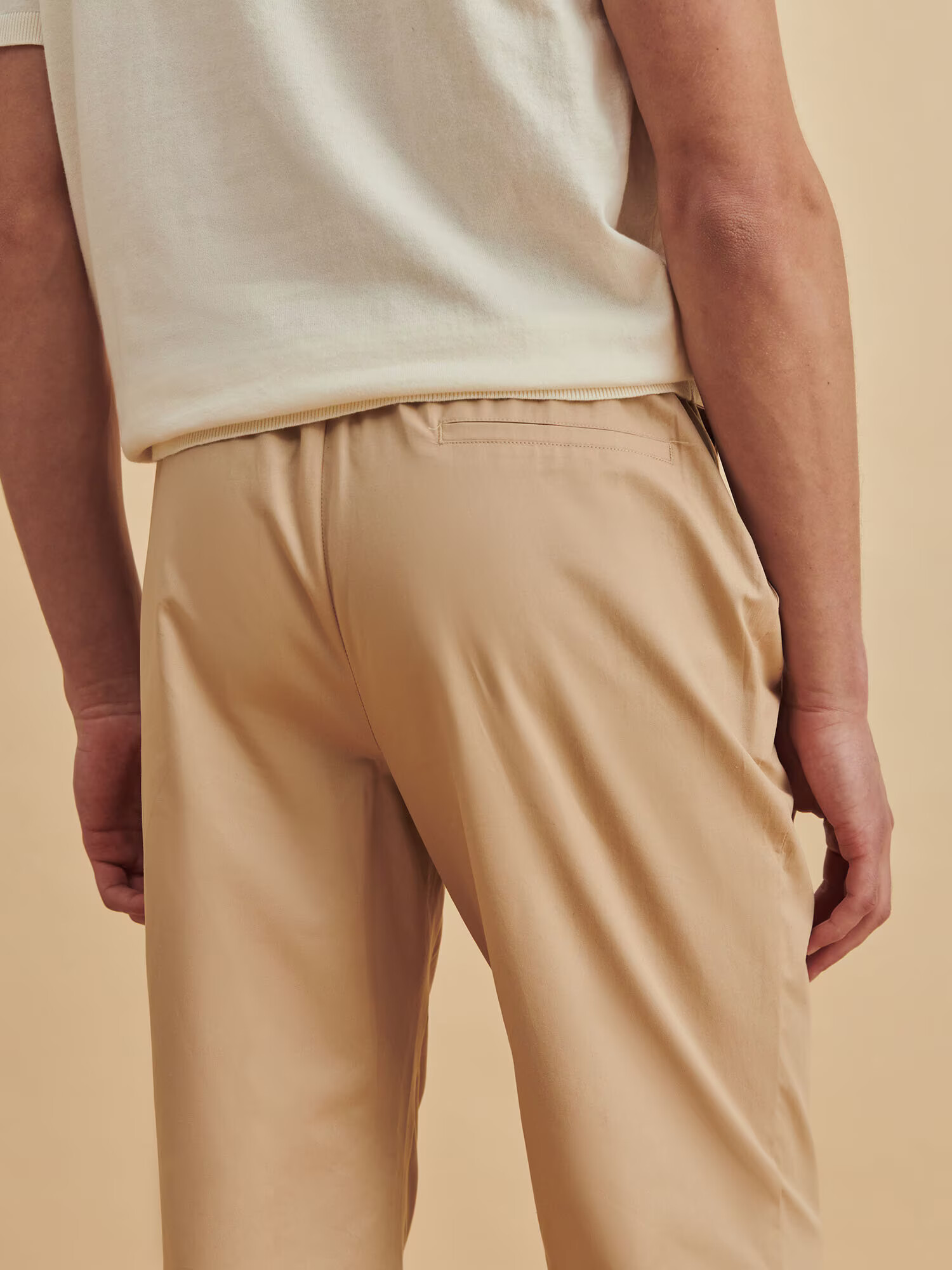 DAN FOX APPAREL Pantaloni 'Julian' bej - Pled.ro