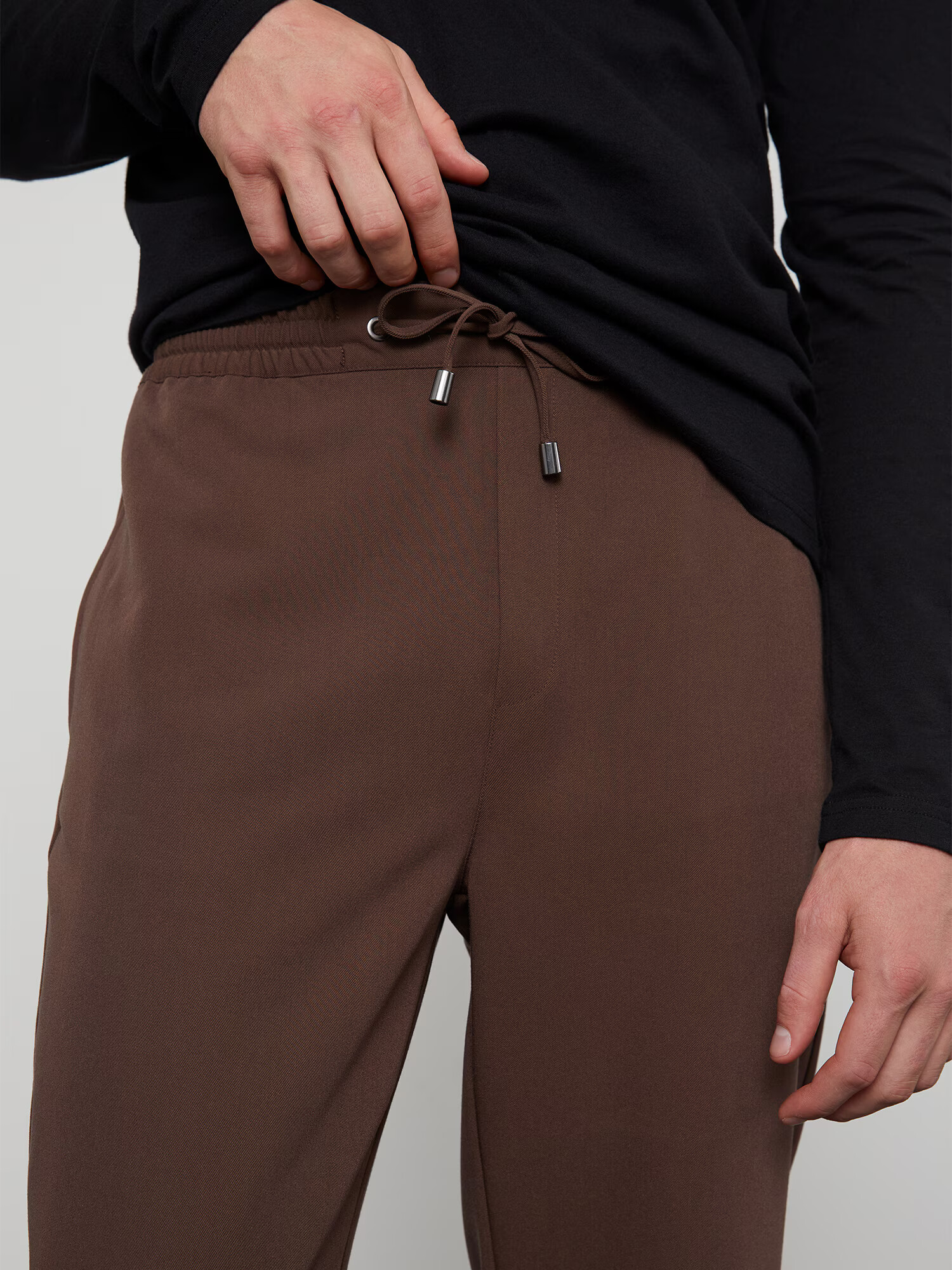 DAN FOX APPAREL Pantaloni 'Maurice' maro - Pled.ro