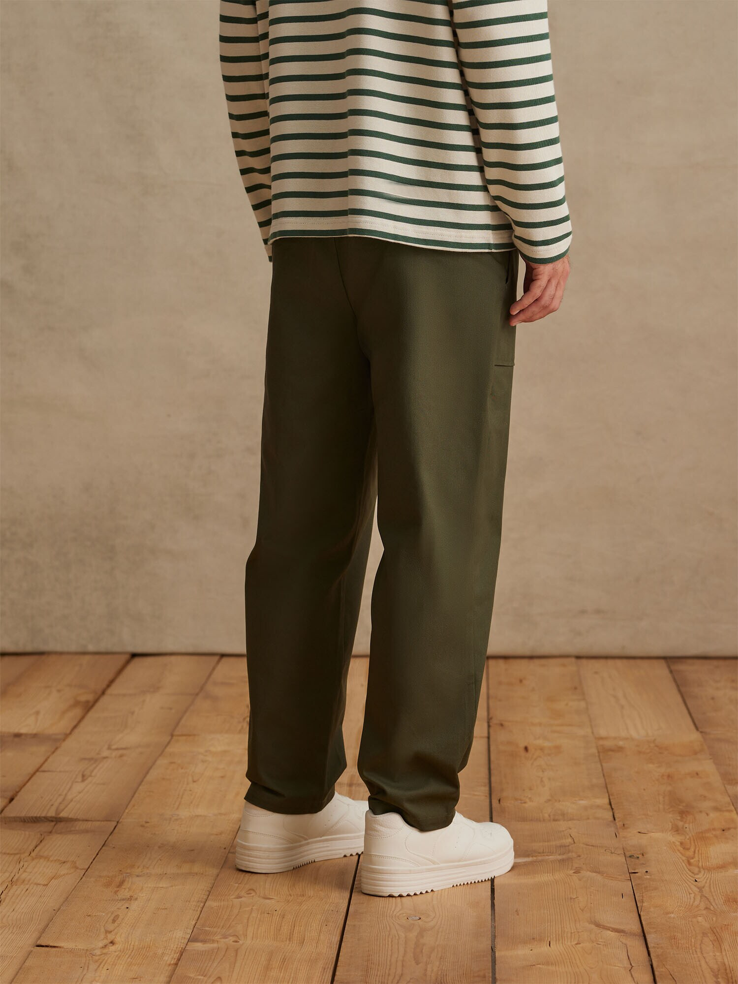 DAN FOX APPAREL Pantaloni 'Timon' kaki - Pled.ro