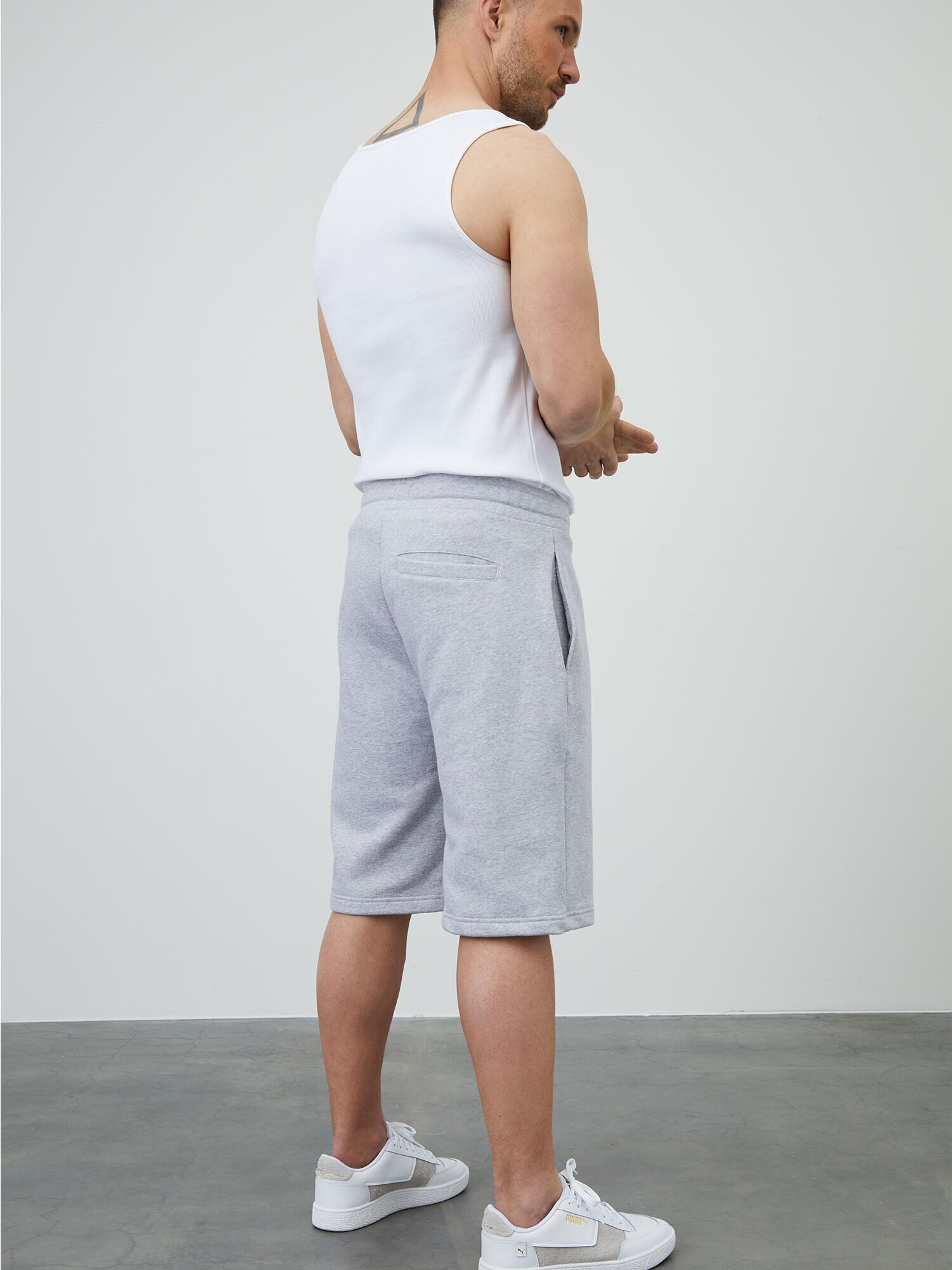 DAN FOX APPAREL Pantaloni 'Tino' gri deschis - Pled.ro