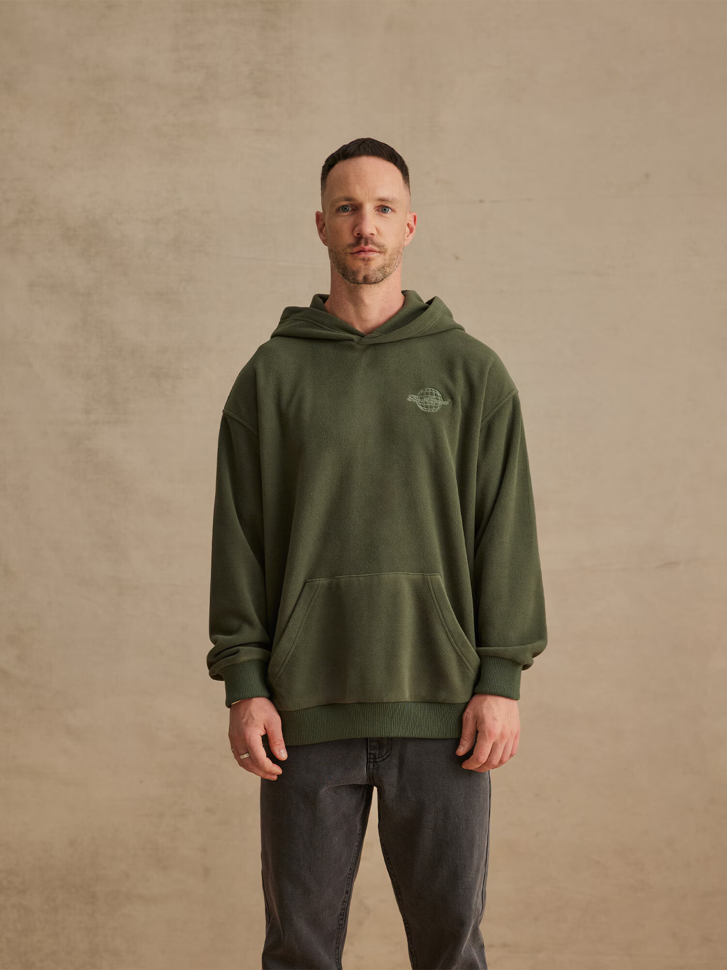 DAN FOX APPAREL Pulover 'Rayan' verde - Pled.ro