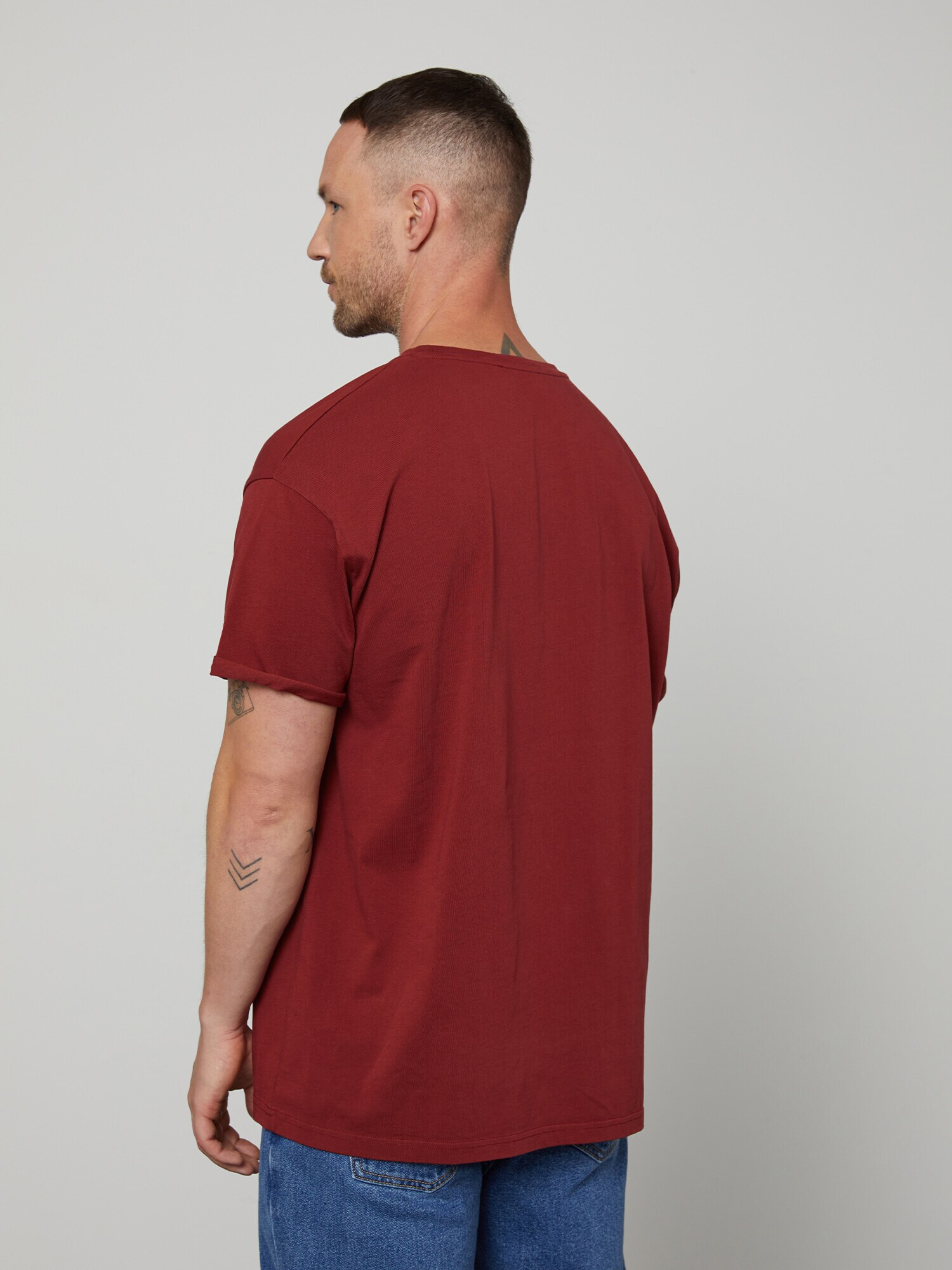 DAN FOX APPAREL Tricou 'Alan' roșu - Pled.ro