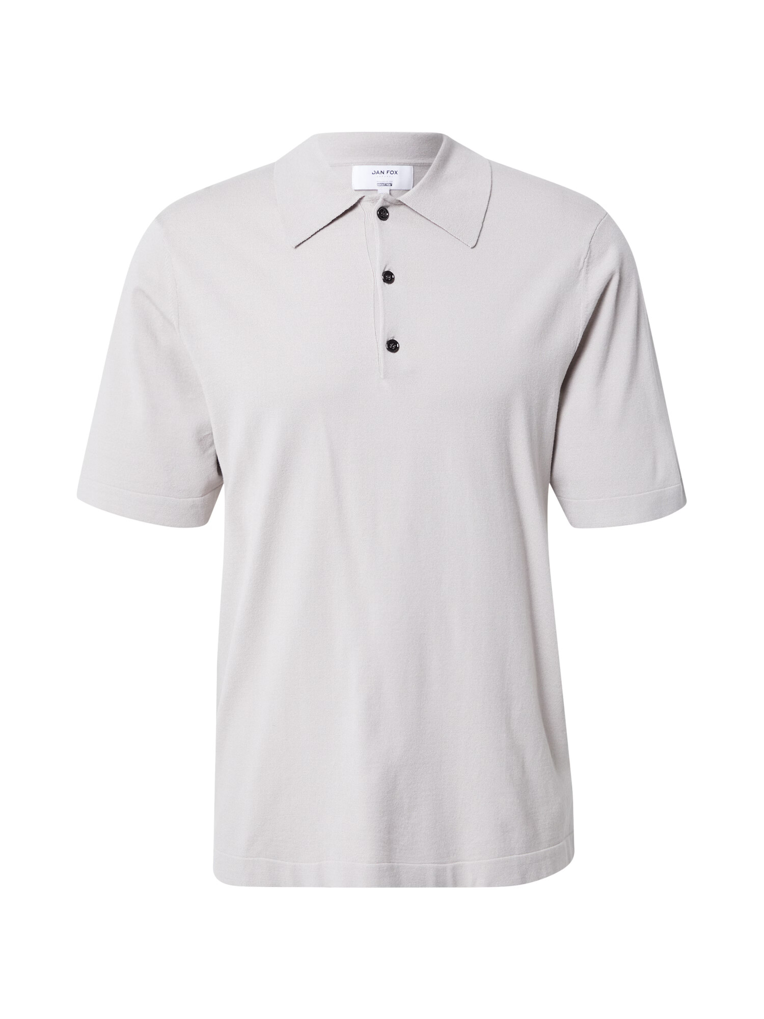 DAN FOX APPAREL Tricou 'Caspar' gri deschis - Pled.ro