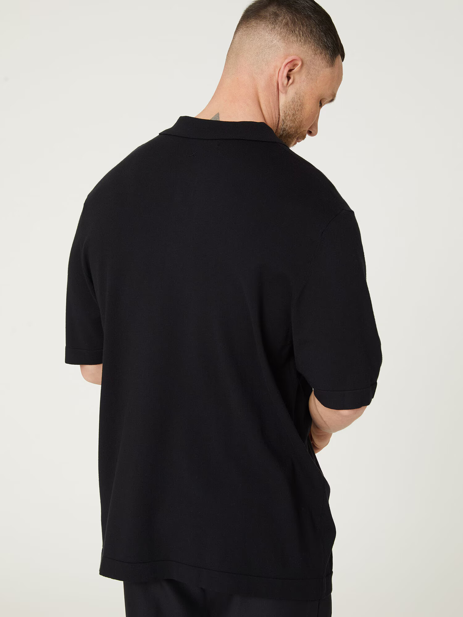 DAN FOX APPAREL Tricou 'Caspar' negru - Pled.ro