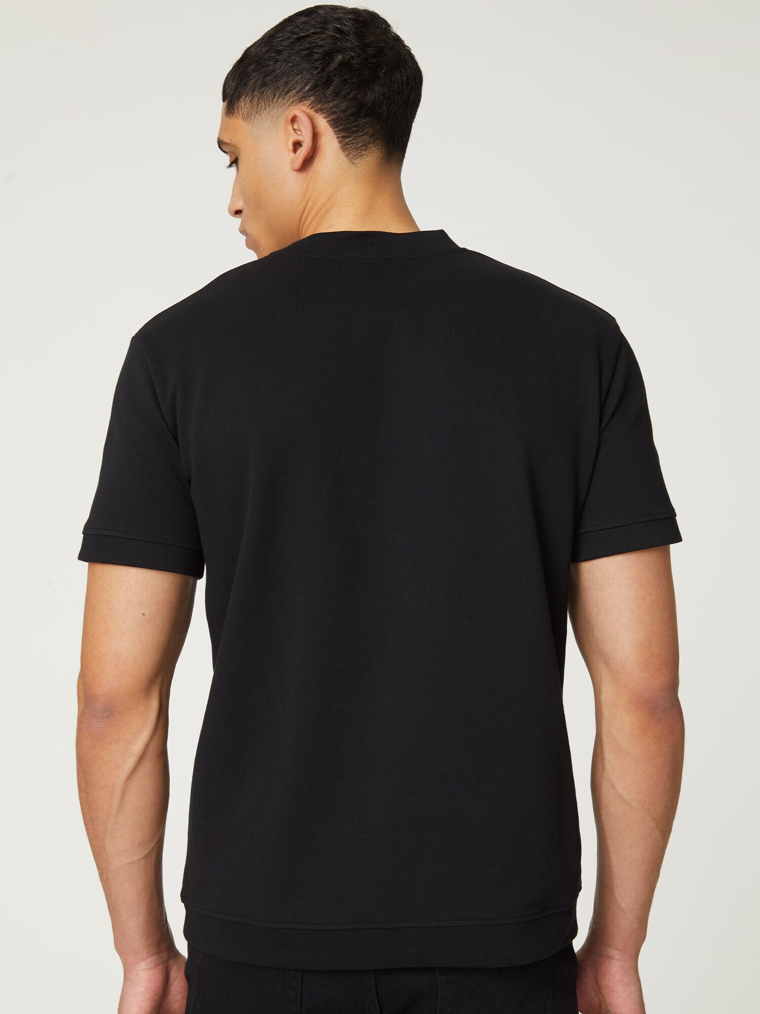 DAN FOX APPAREL Tricou 'Christos' negru - Pled.ro