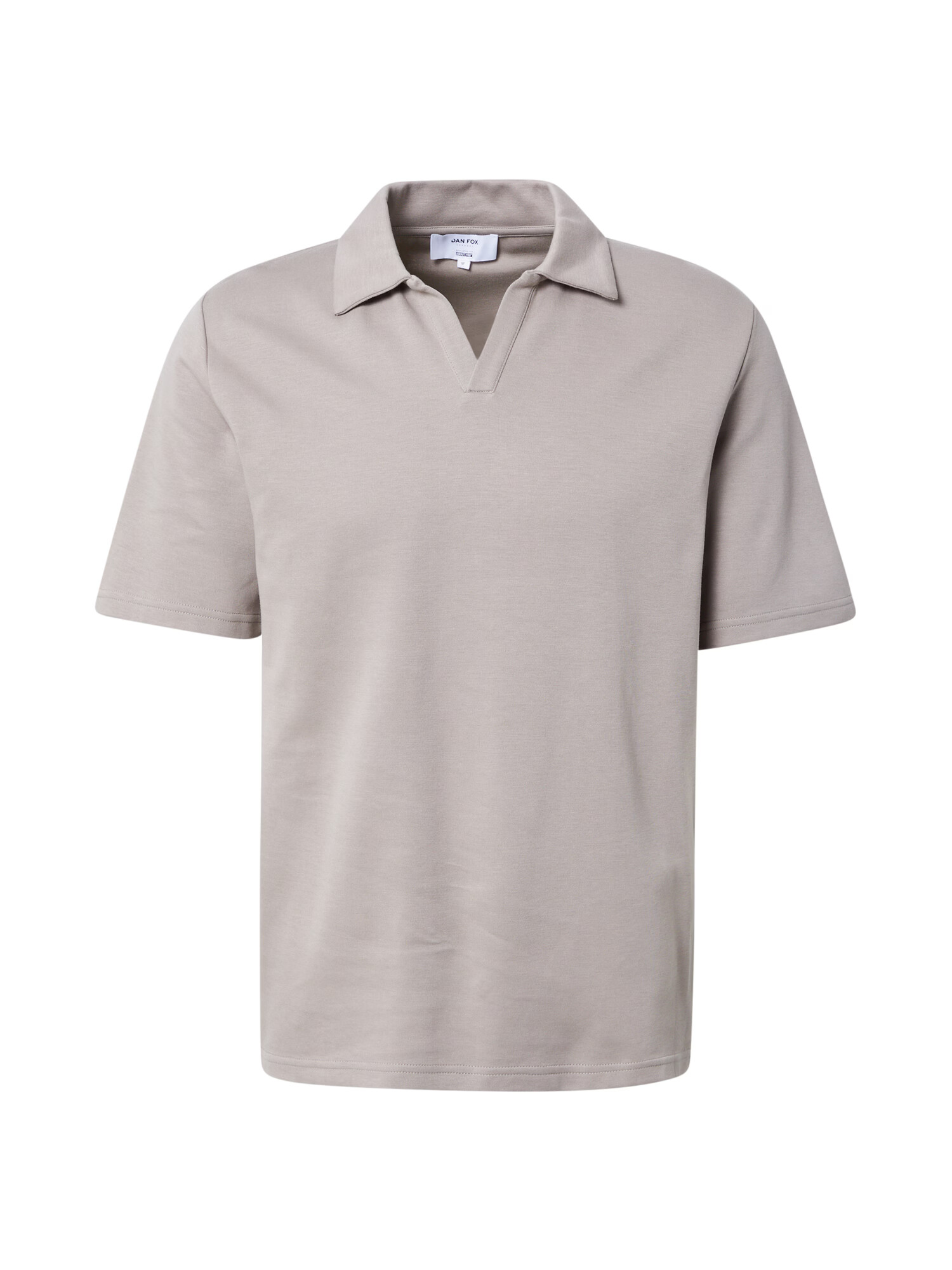 DAN FOX APPAREL Tricou 'Curt' maro mokka - Pled.ro