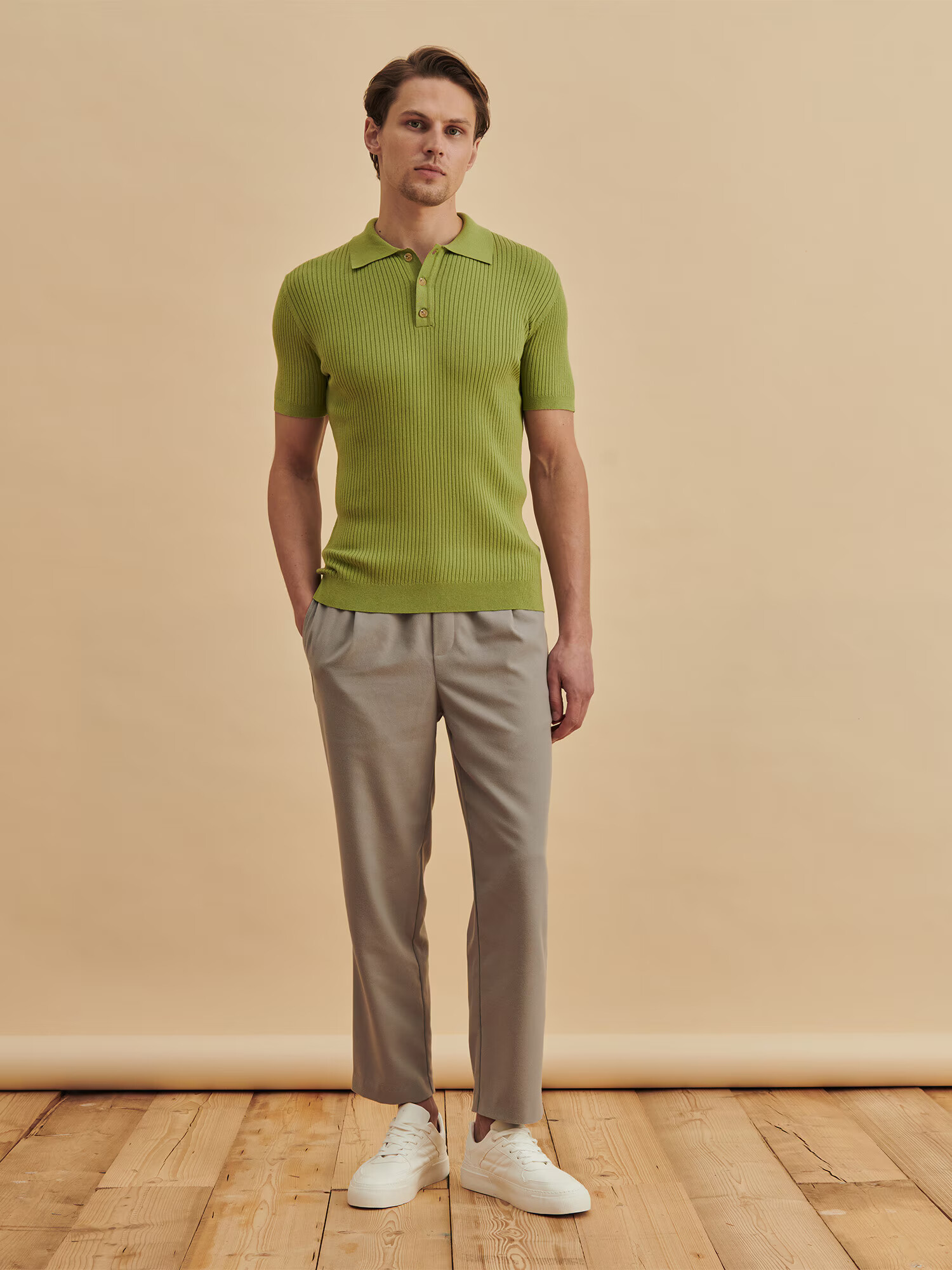 DAN FOX APPAREL Tricou 'Ferdinand' verde - Pled.ro