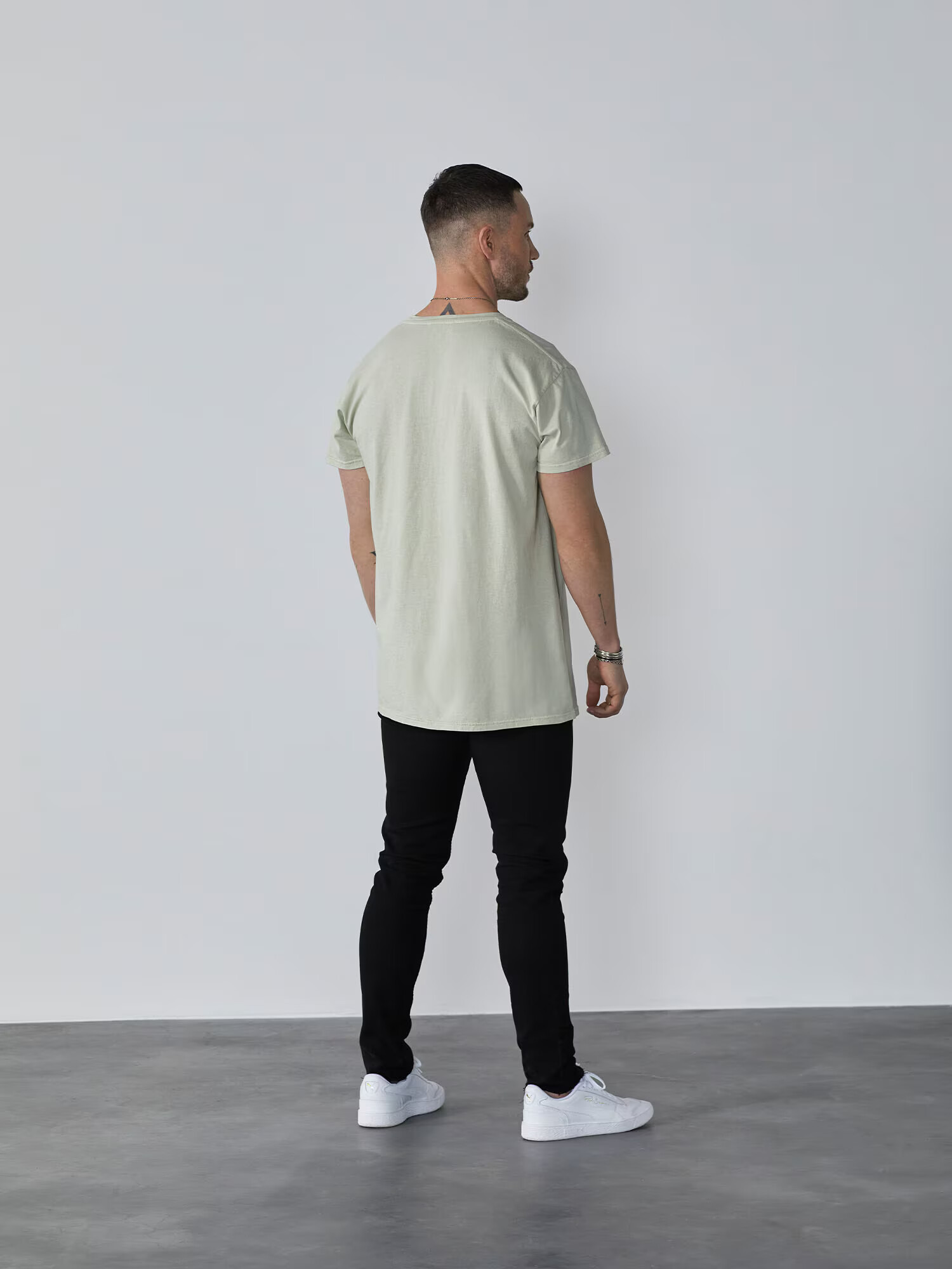 DAN FOX APPAREL Tricou 'Luke' bej - Pled.ro