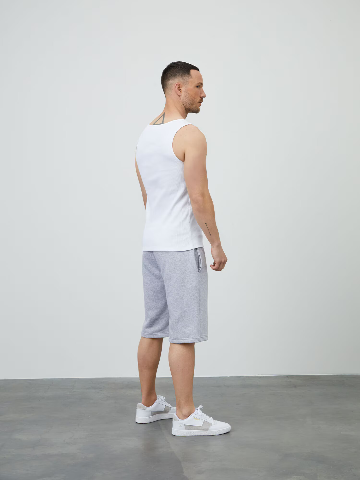 DAN FOX APPAREL Tricou 'Nick' alb - Pled.ro