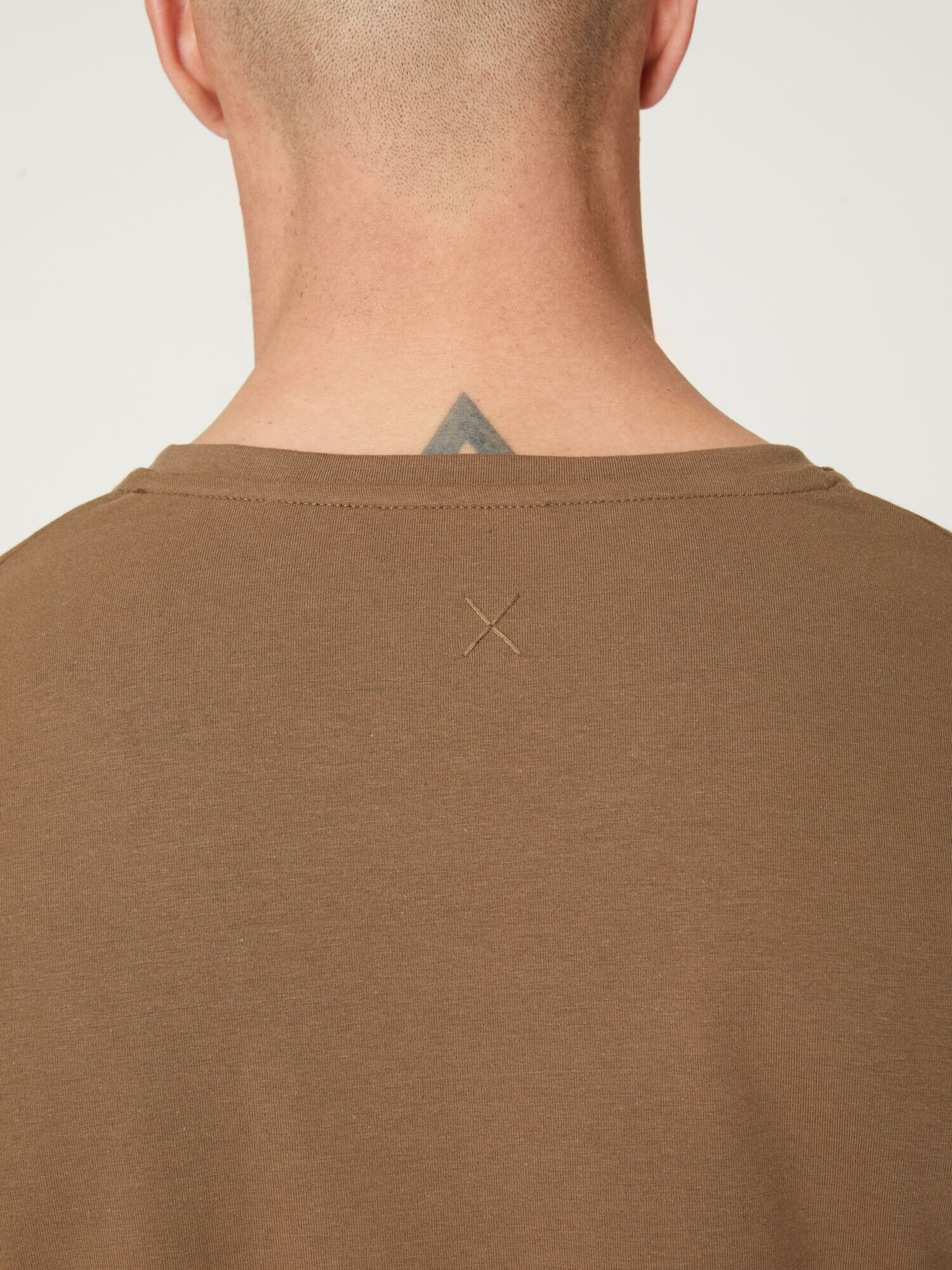 DAN FOX APPAREL Tricou 'Samuel' maro deschis - Pled.ro