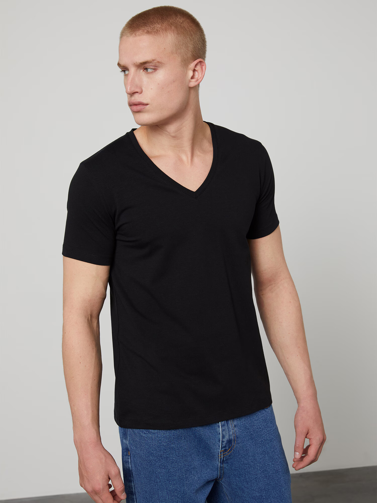 DAN FOX APPAREL Tricou 'Samuel' negru - Pled.ro