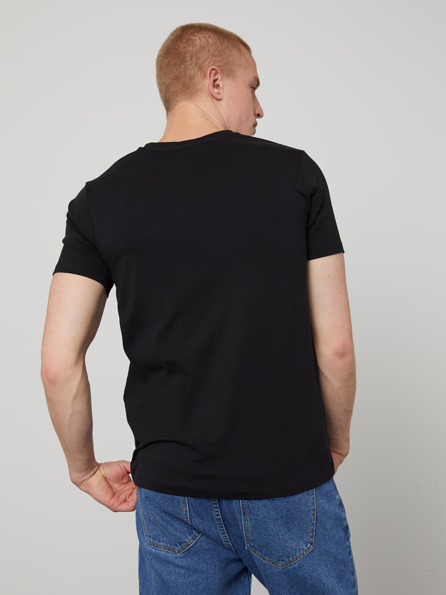 DAN FOX APPAREL Tricou 'Samuel' negru - Pled.ro