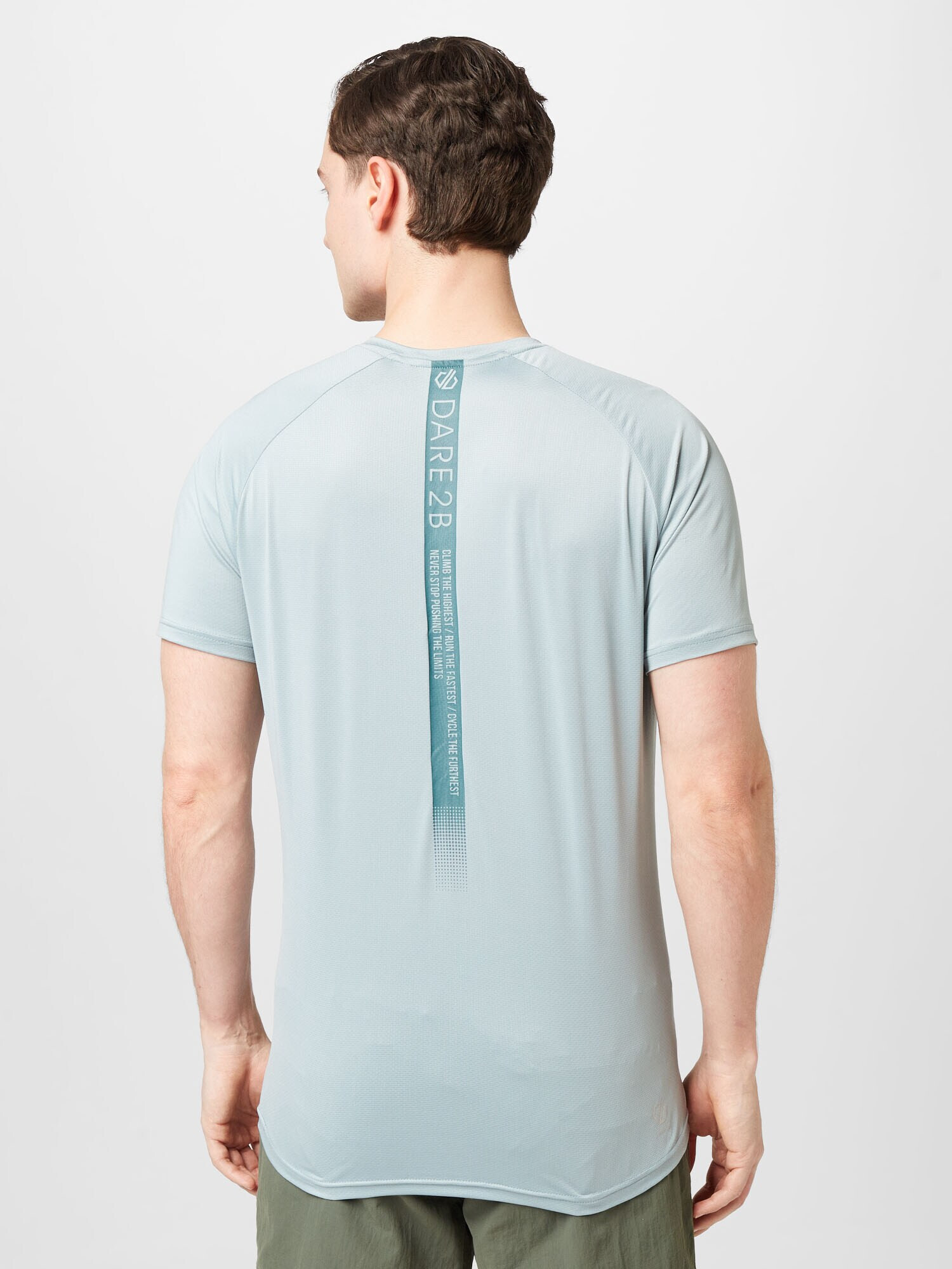 DARE2B Tricou funcțional 'Escalation' cyan / albastru pastel - Pled.ro