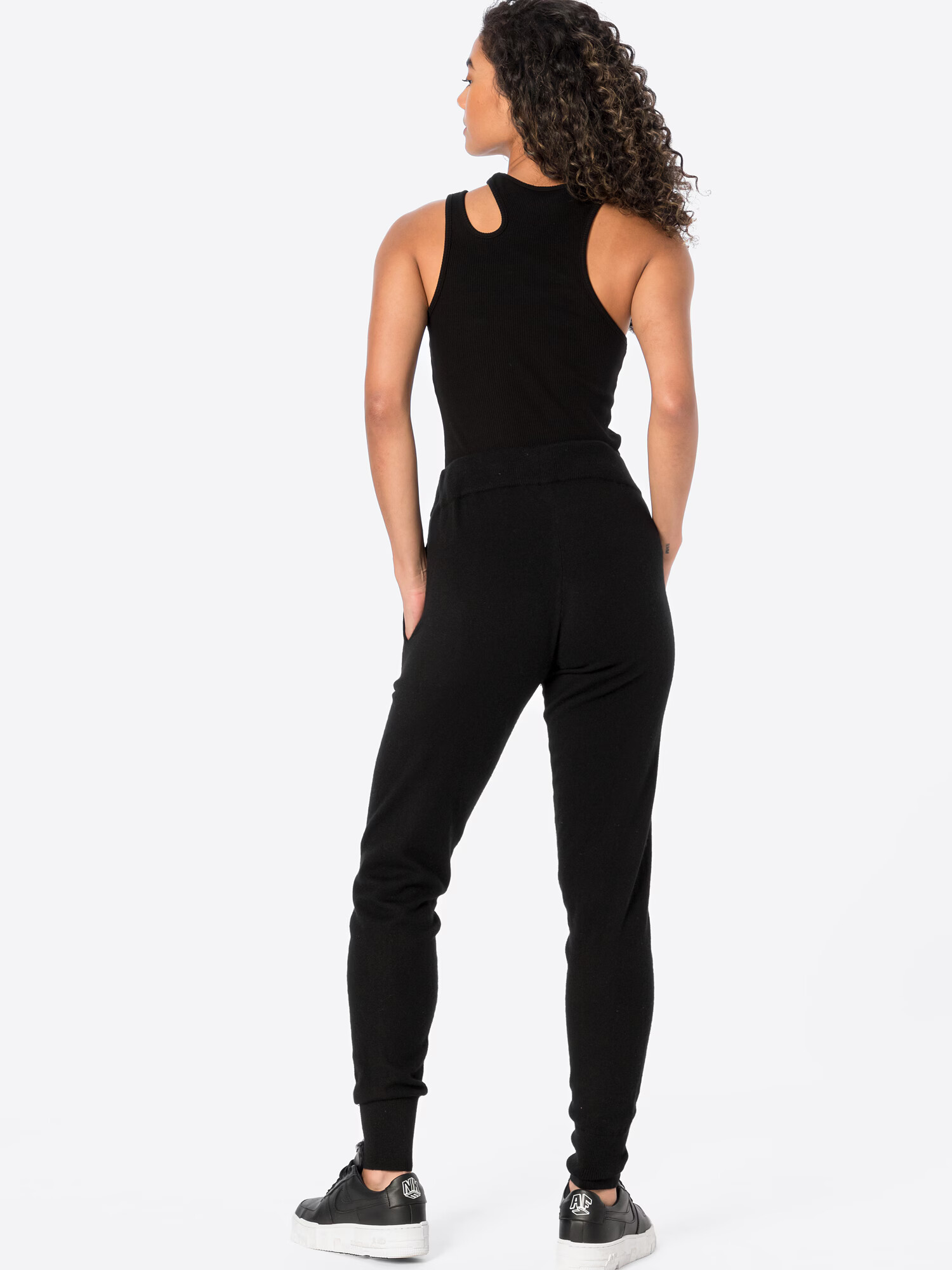 Davida Cashmere Pantaloni negru - Pled.ro