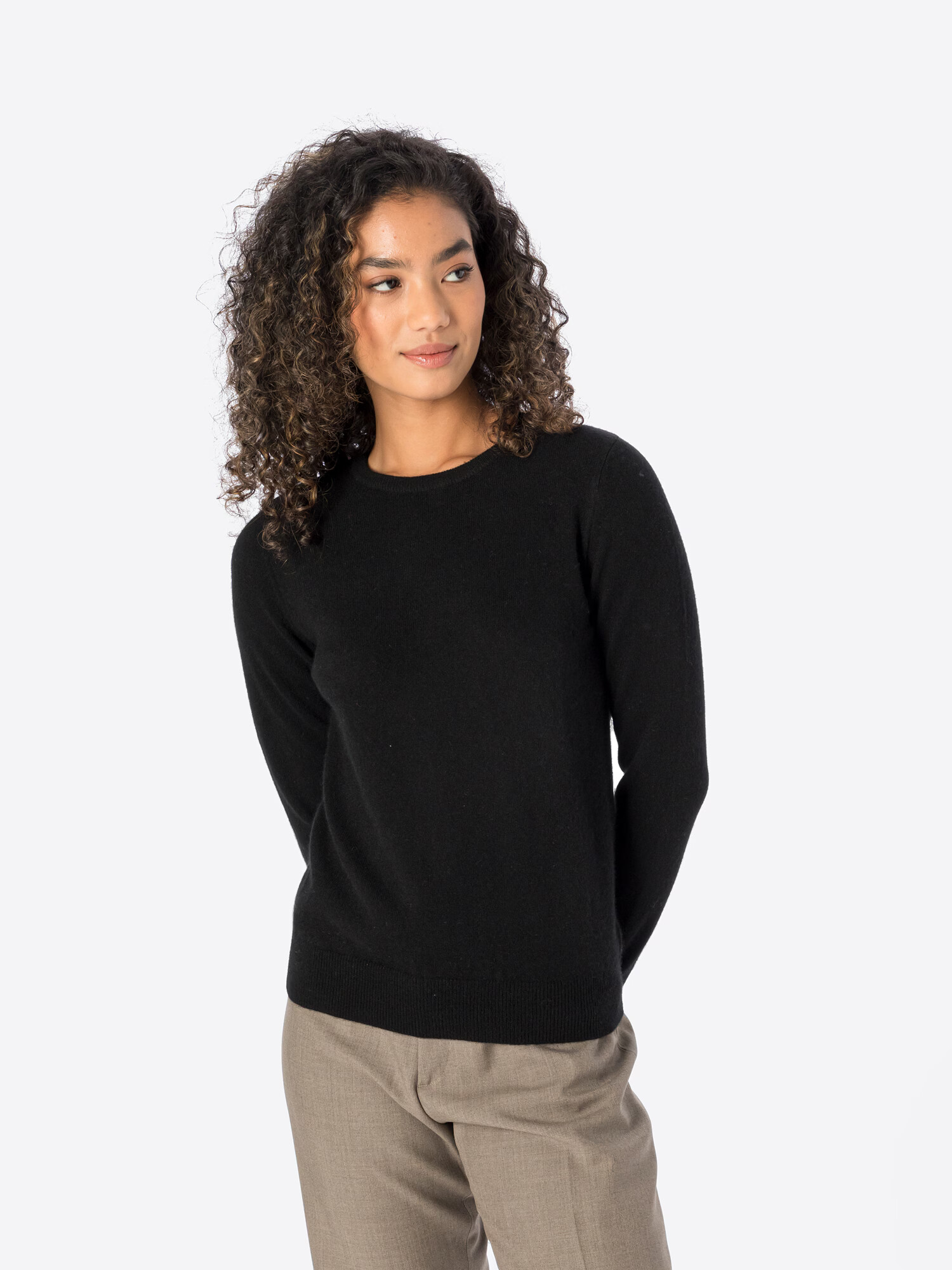 Davida Cashmere Pulover negru - Pled.ro