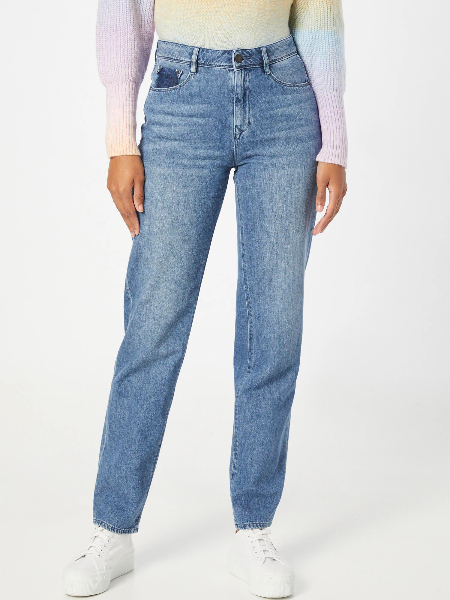 Dawn Jeans albastru denim - Pled.ro