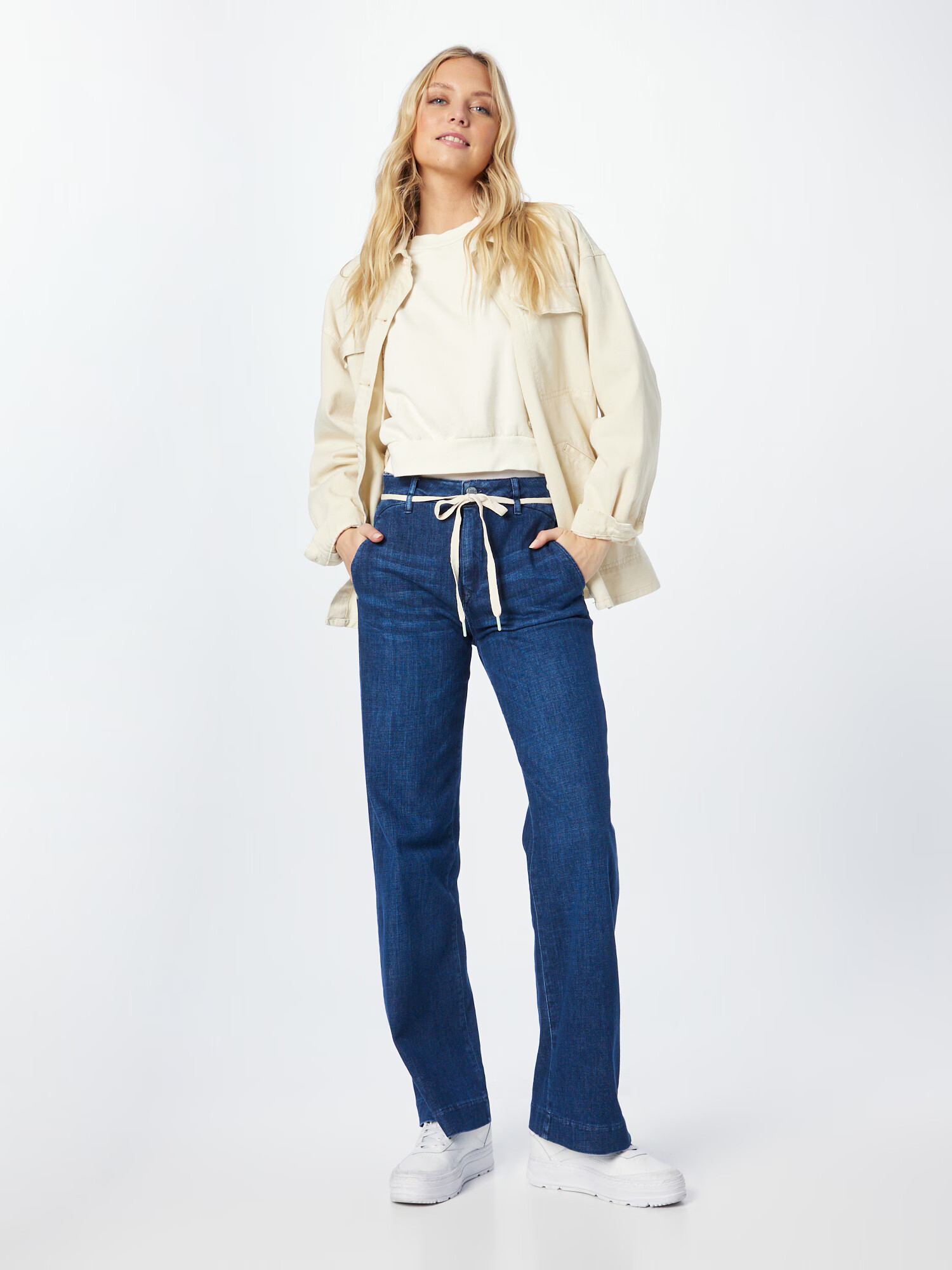 Dawn Jeans albastru denim - Pled.ro