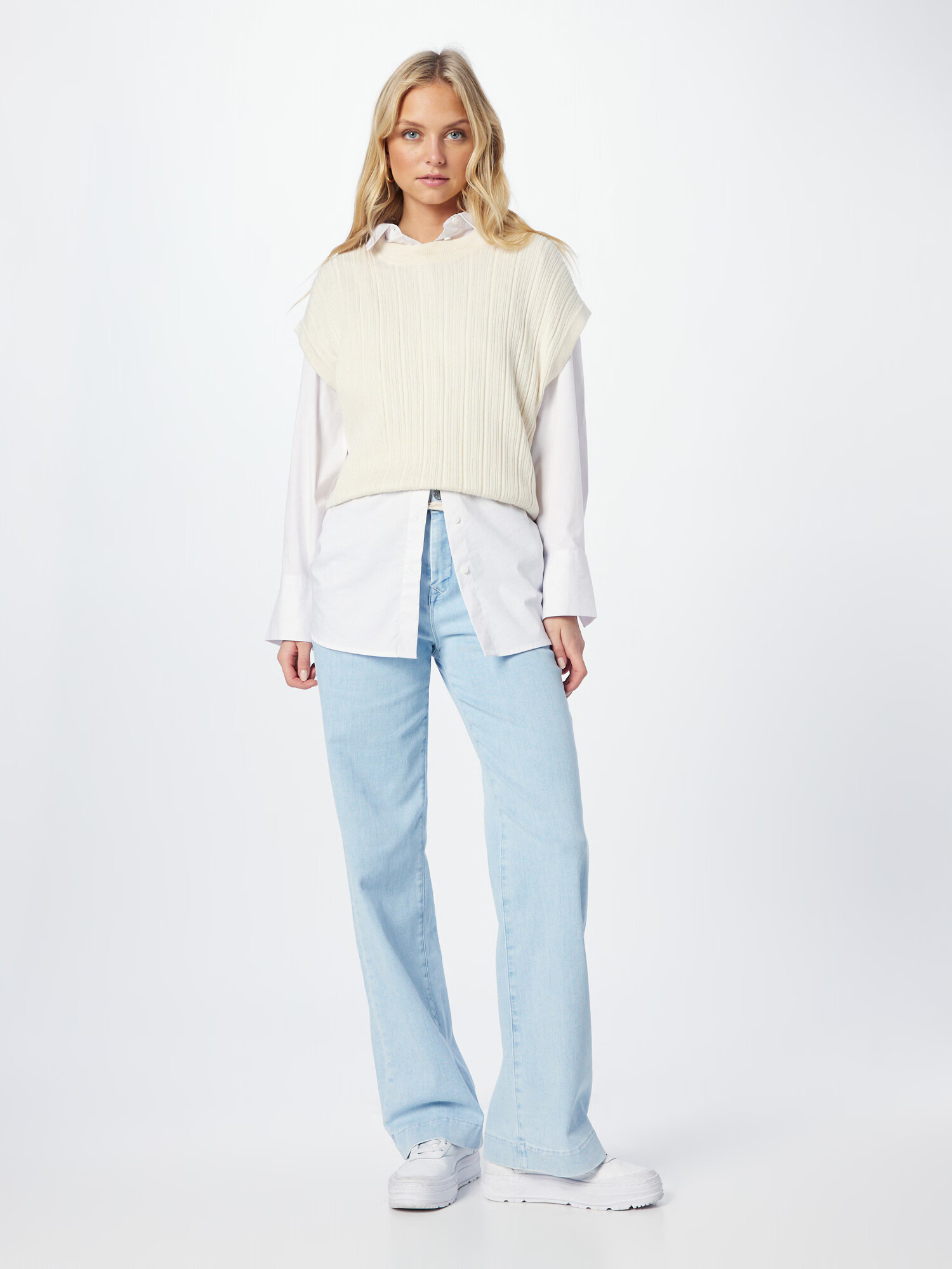 Dawn Jeans albastru denim - Pled.ro