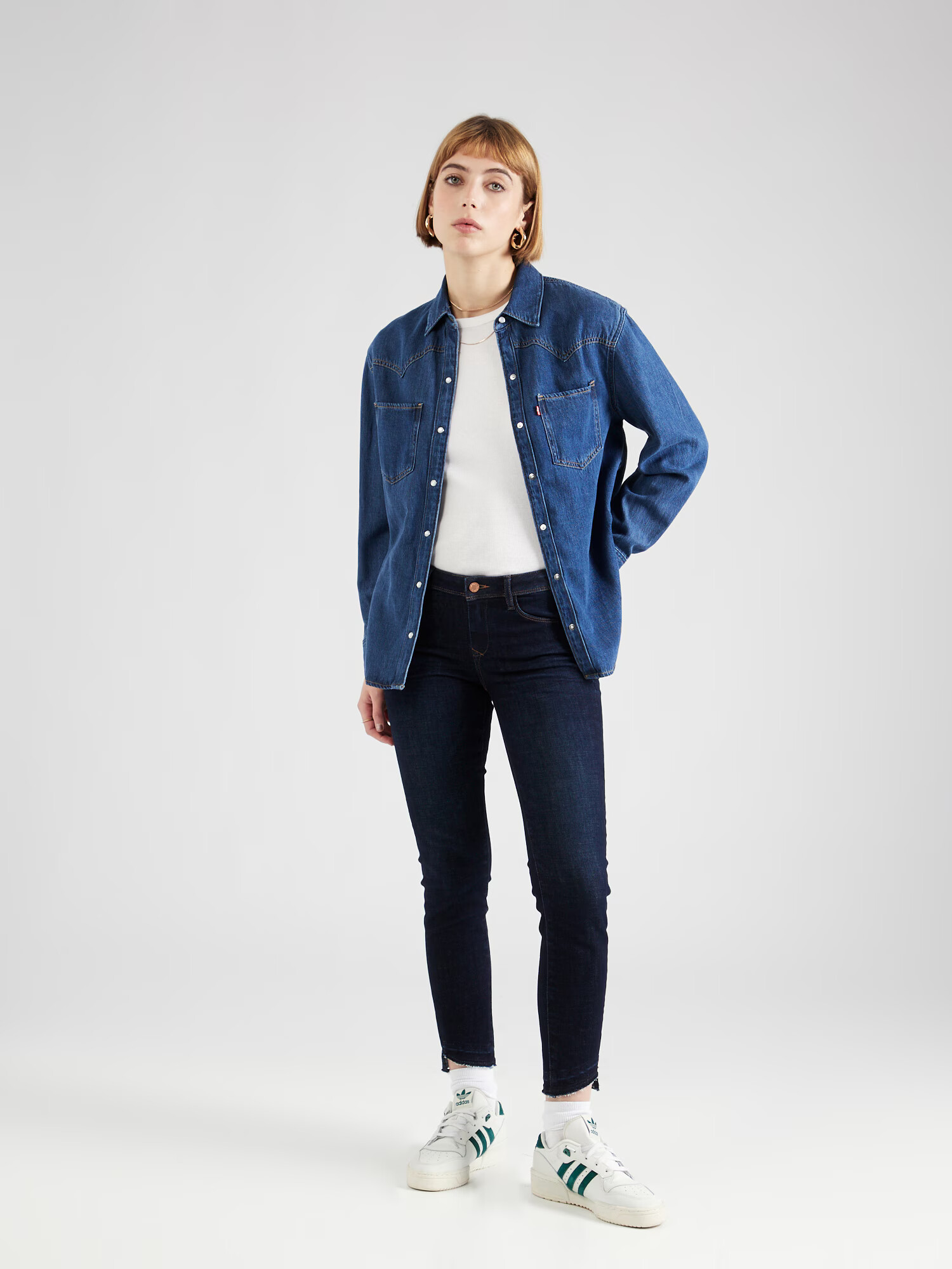 Dawn Jeans albastru închis - Pled.ro